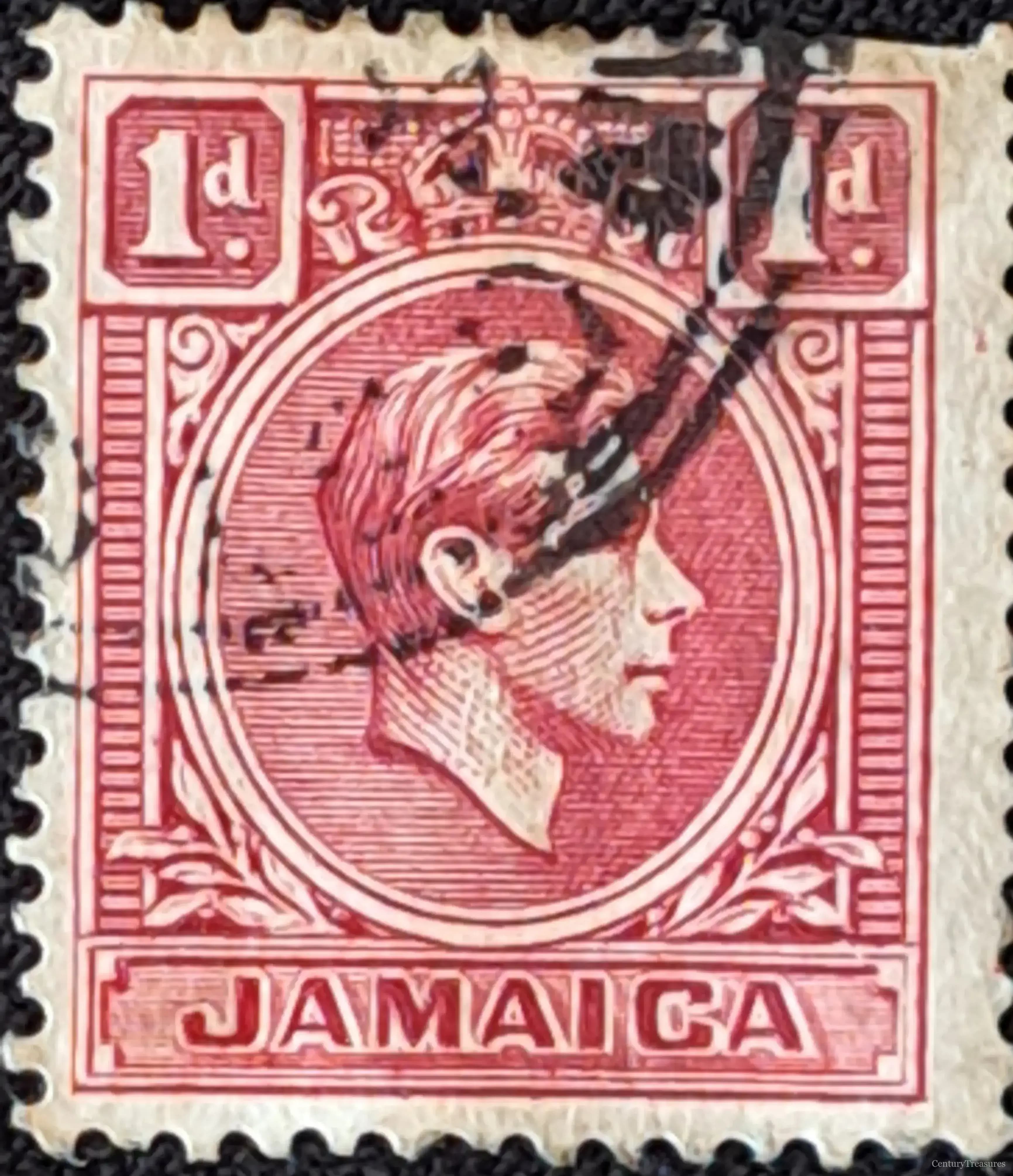 Jamaica 1938 King George VI Definitive