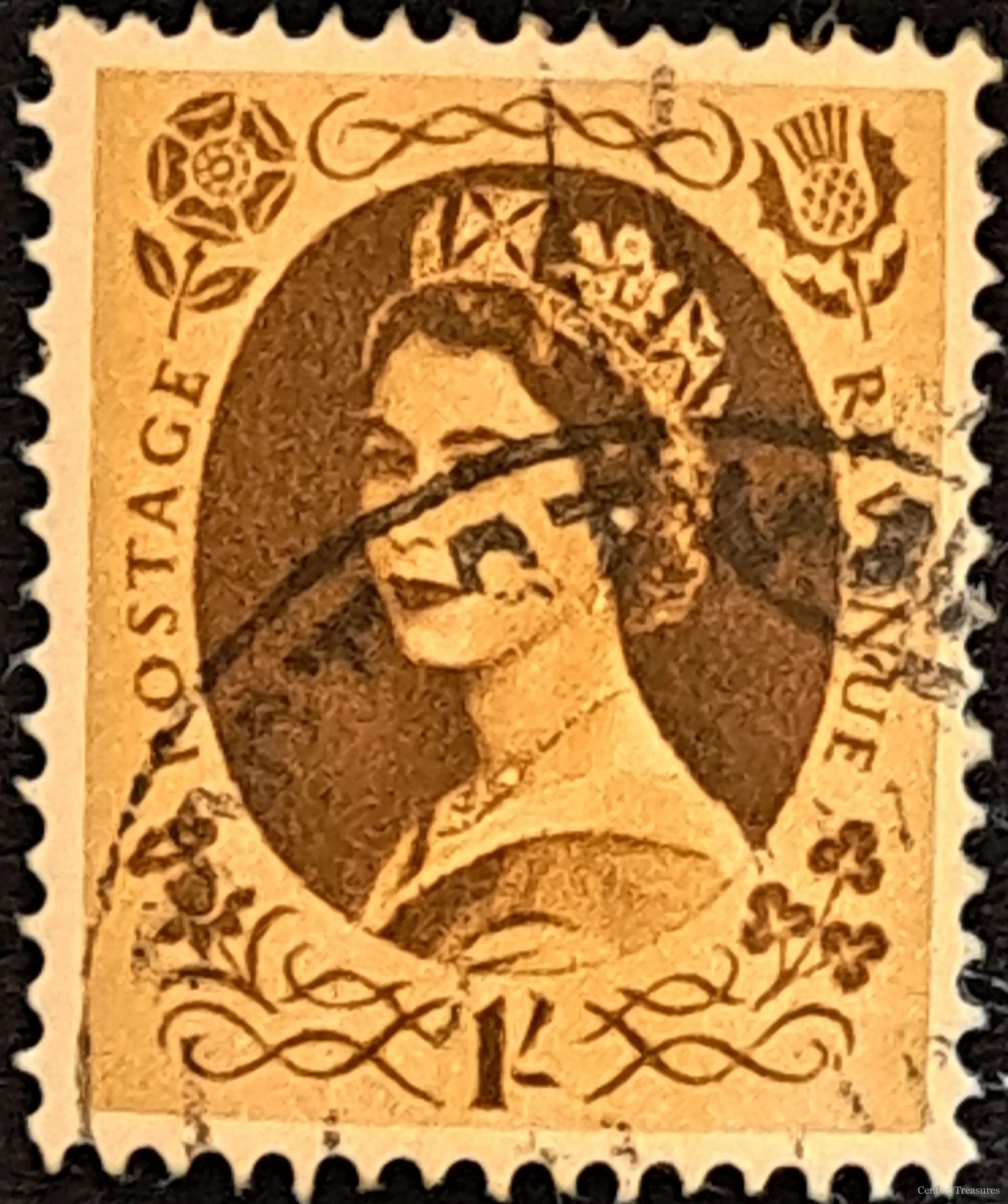Great Britain Pre-Decimal National Wilding Stamp