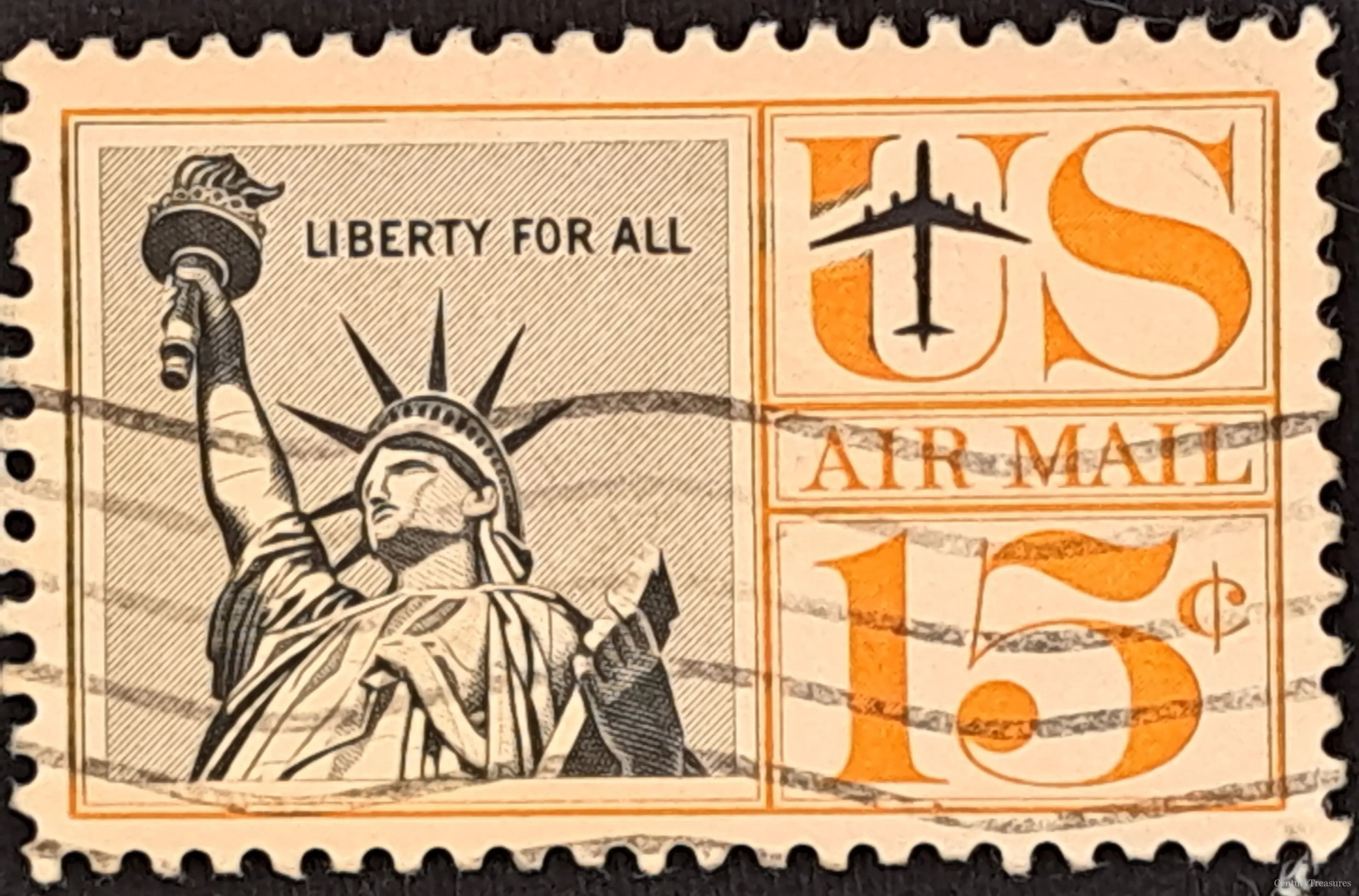 Statue of Liberty Air Mail