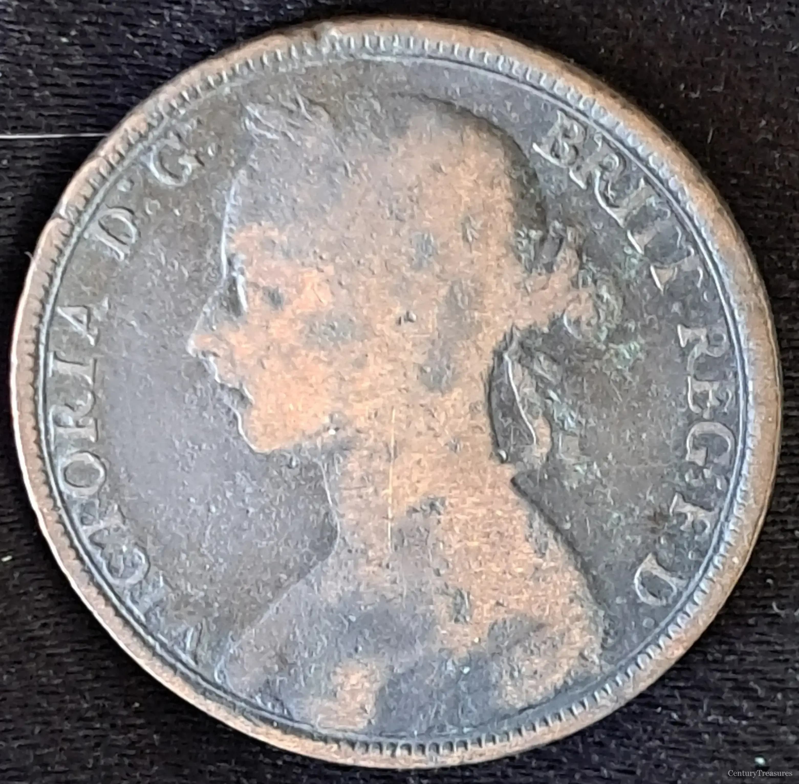 UK 1891 Penny