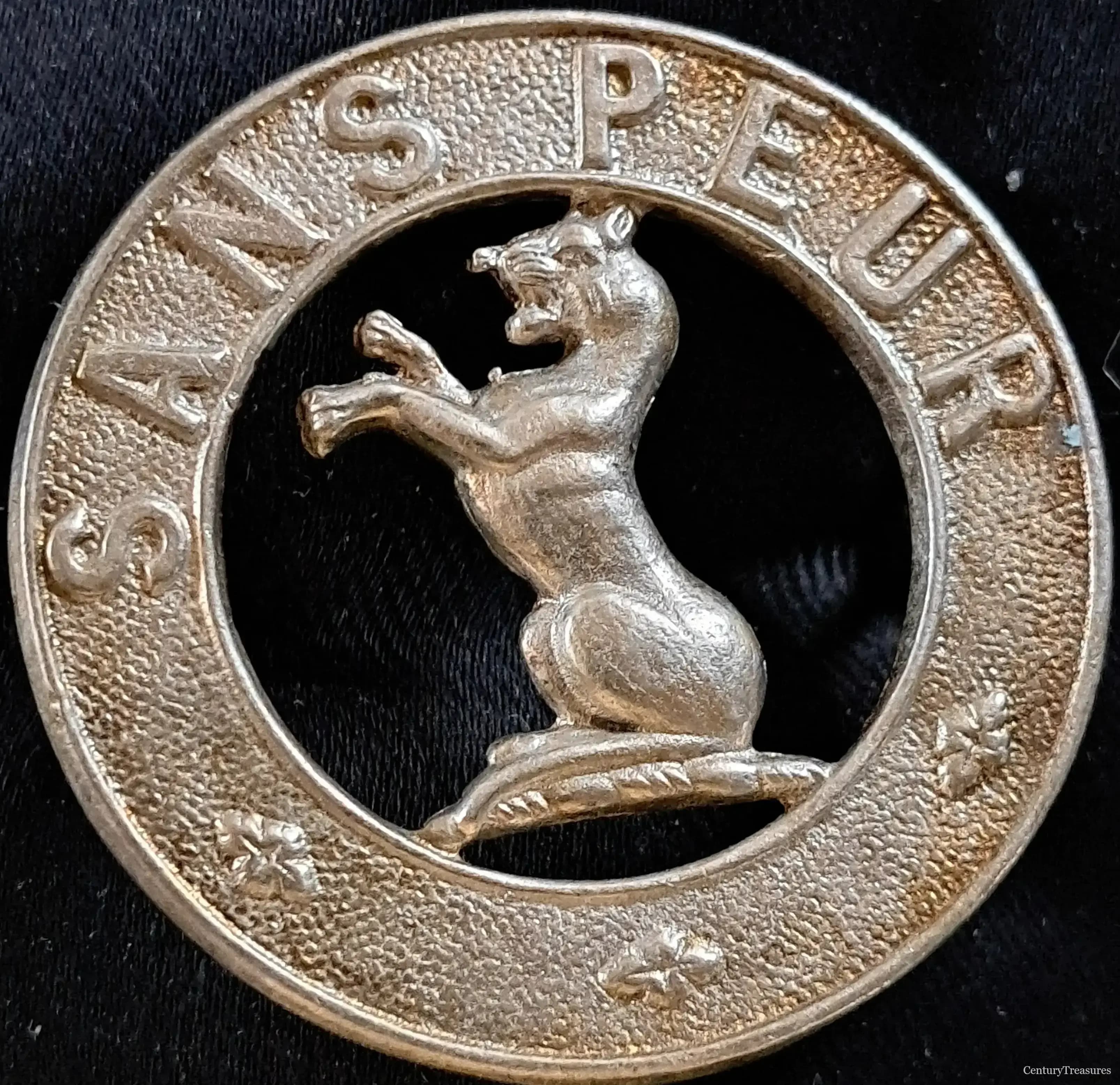 4th/5th Battalion Seaforth Highlanders Glengarry Badge