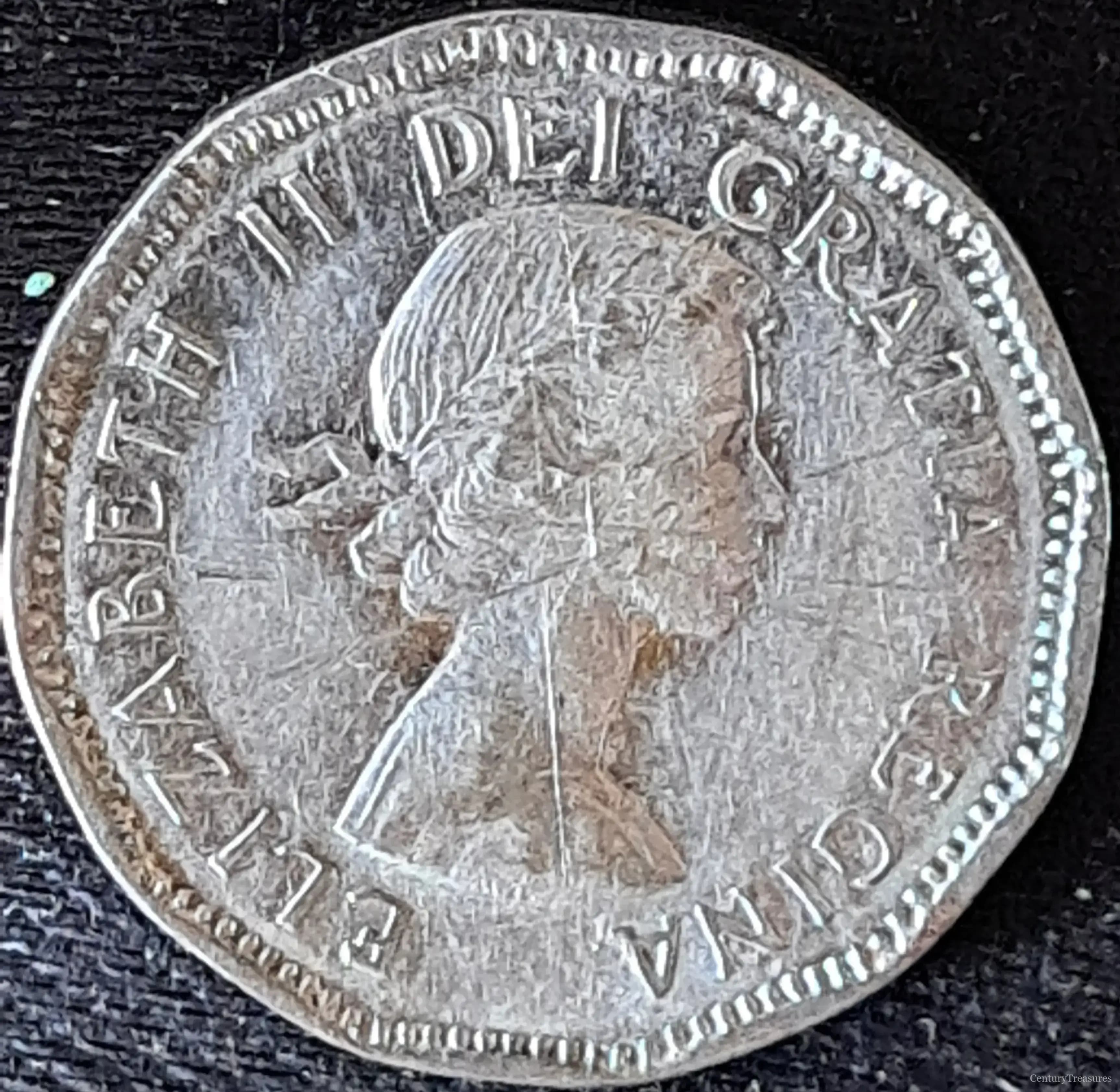 Elizabeth II Canadian Five Cents Coin