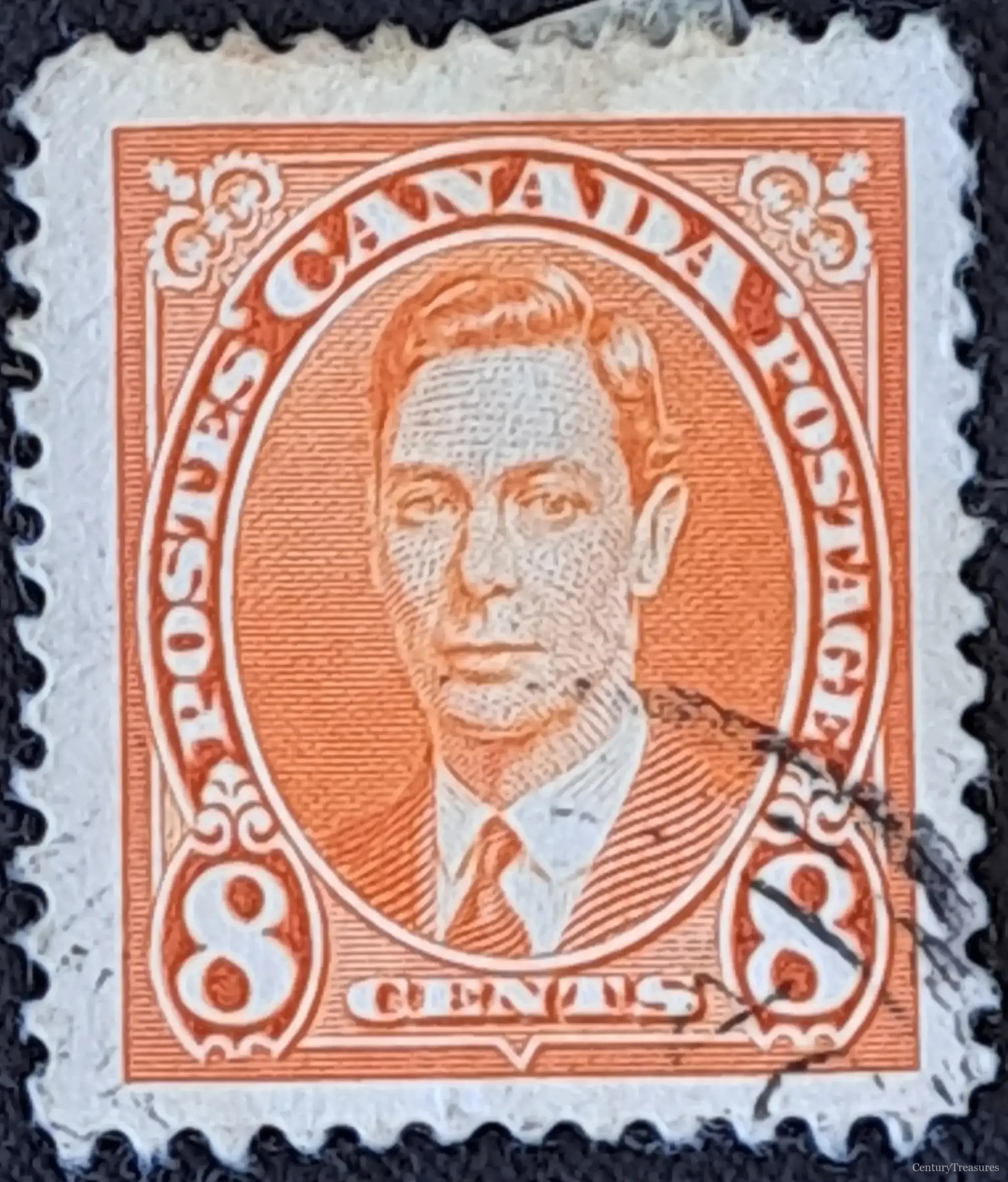 Canada King George VI Orange