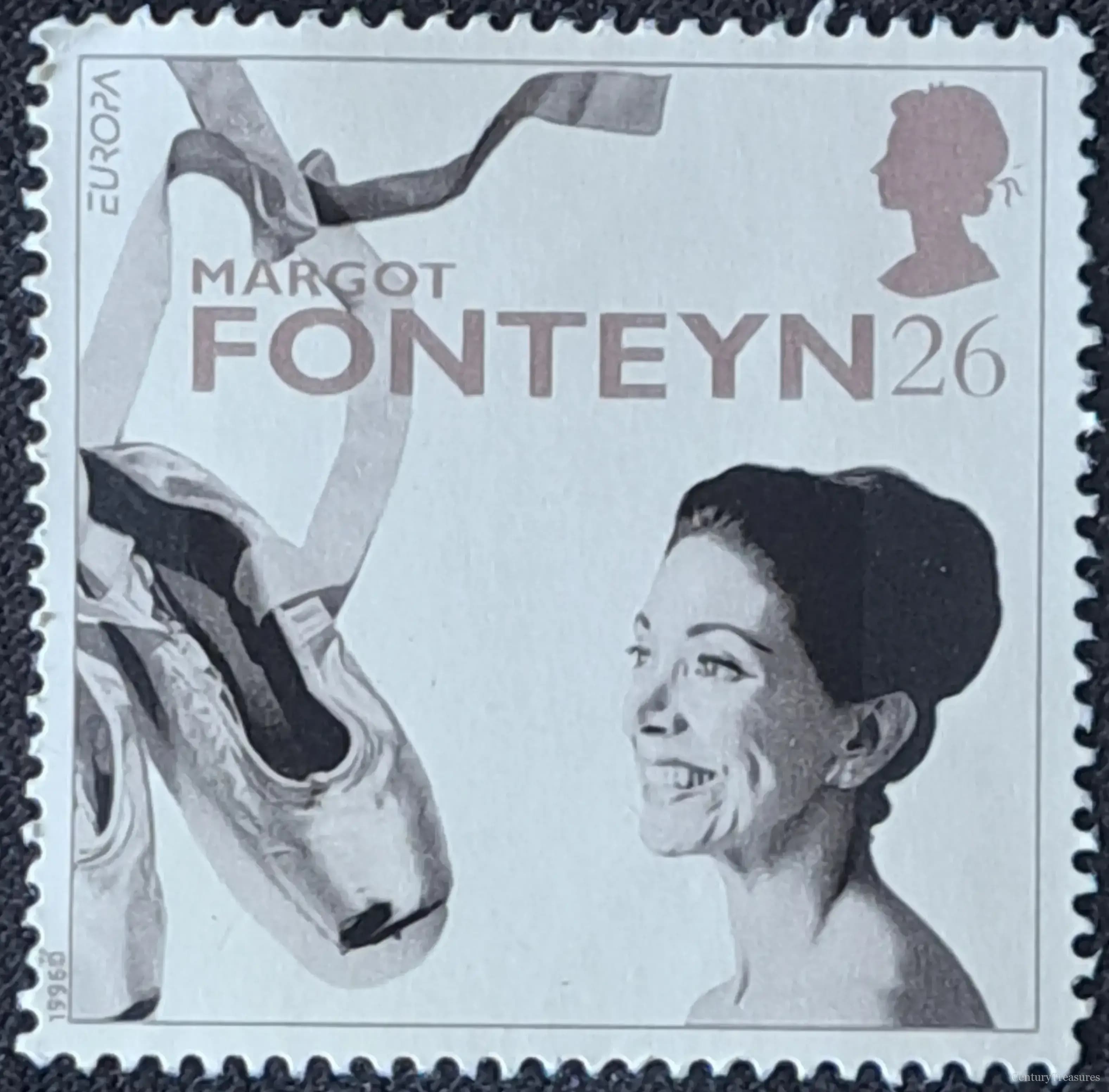 Royal Mail Dame Margot Fonteyn Great Smile