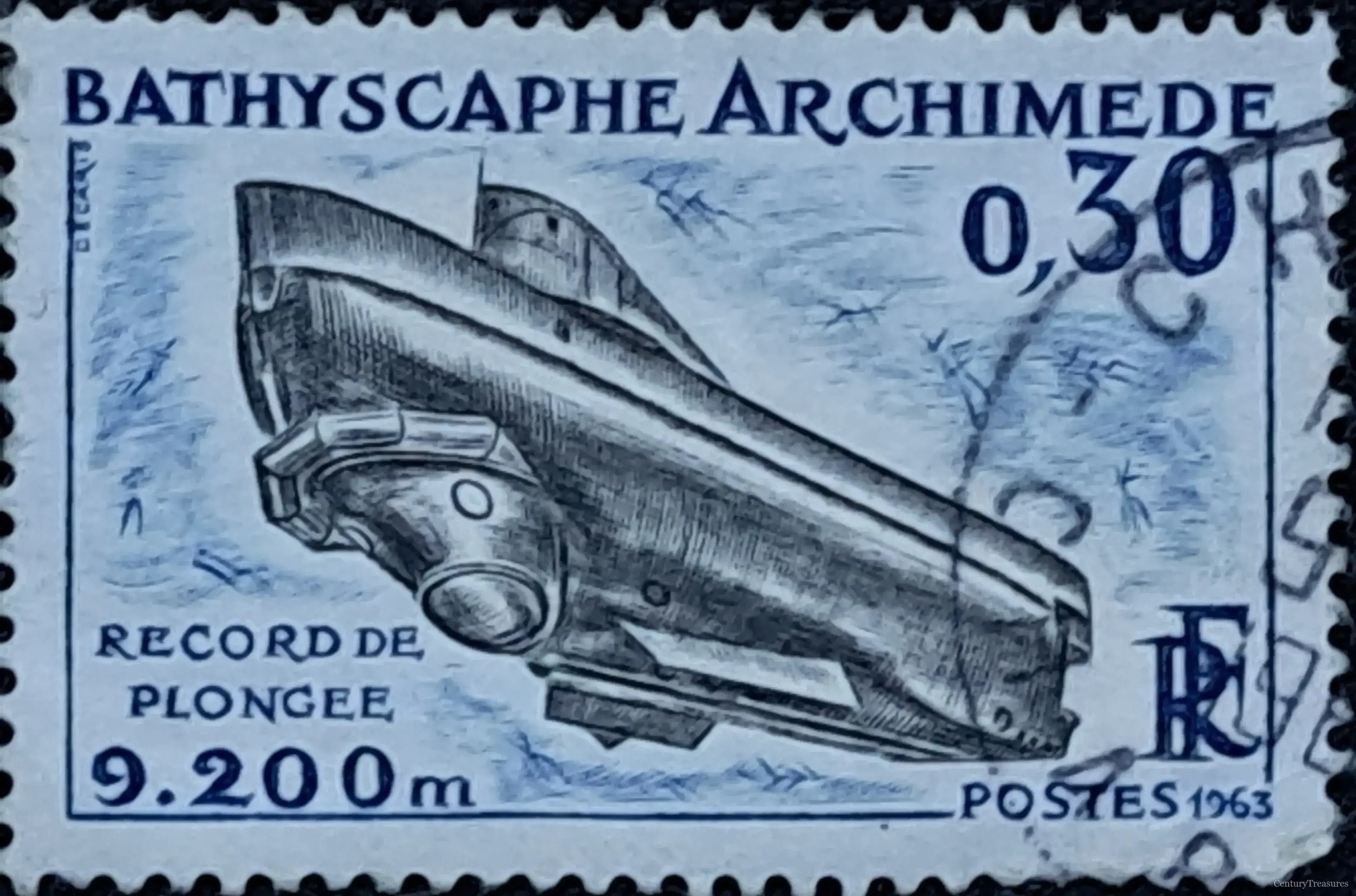 Bathyscaphe Archimède Commemorative