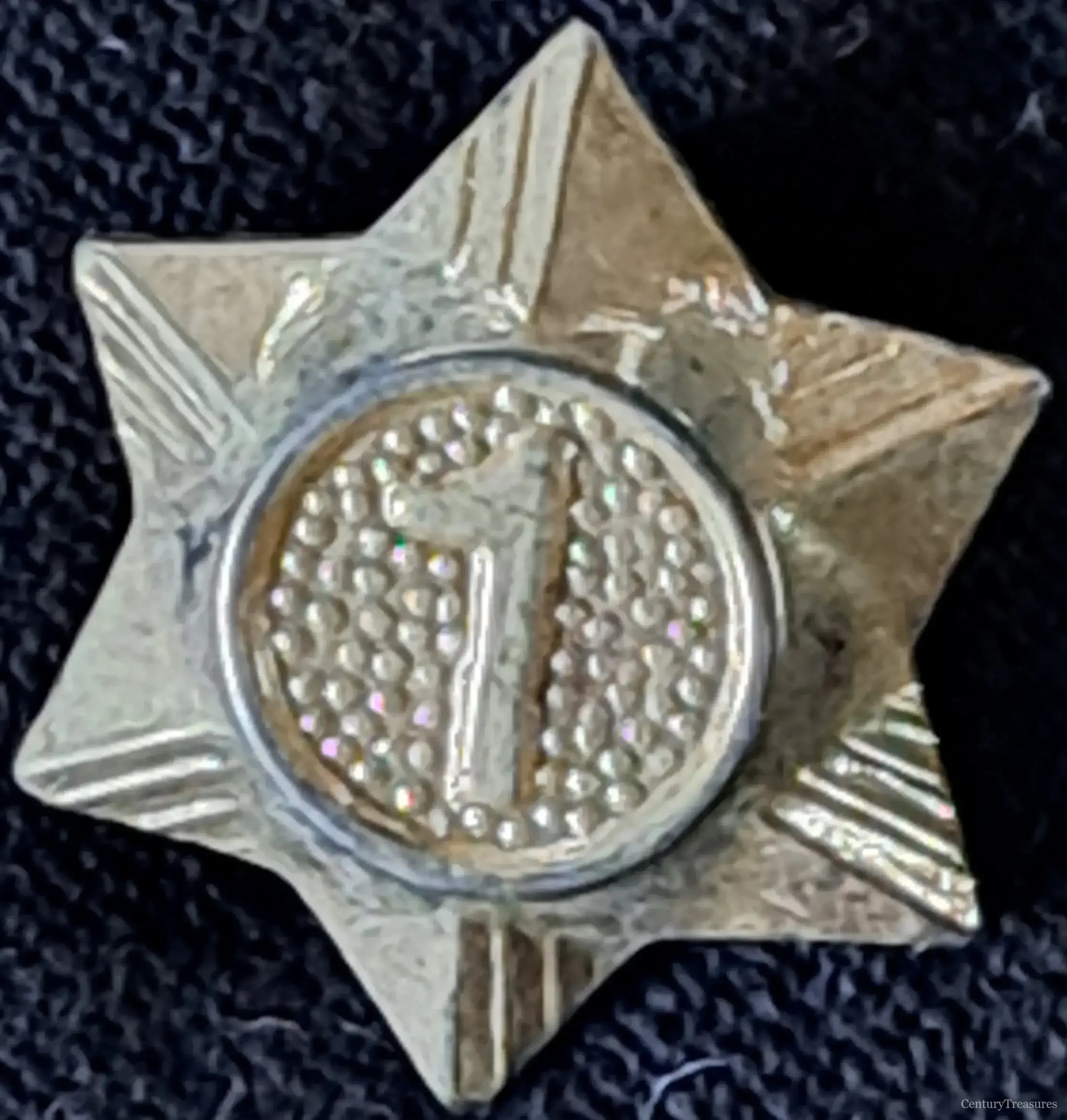 Girl Guides One-Year Service Star Pin