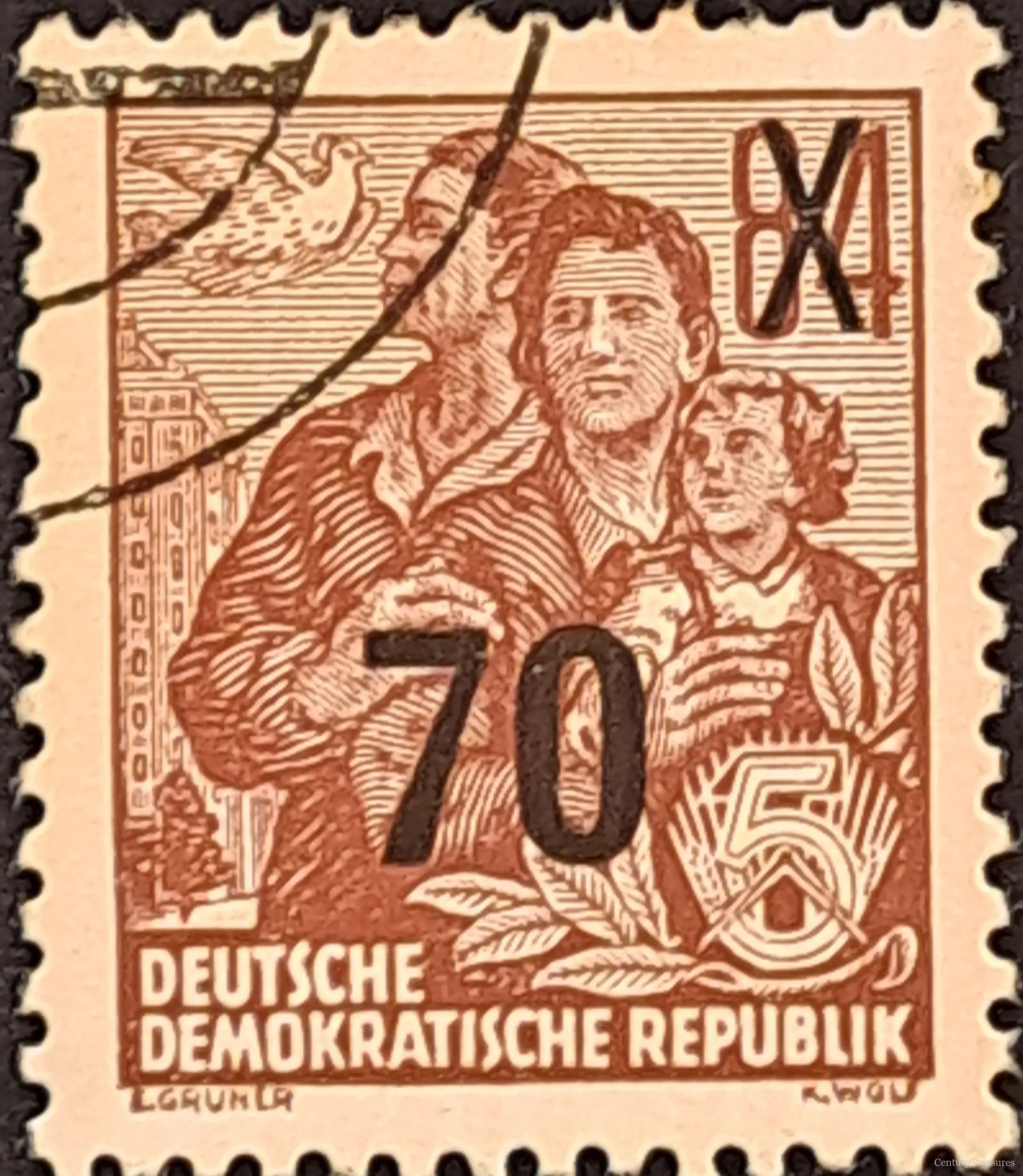 East Germany (DDR) The Overprinted Socialist Family
