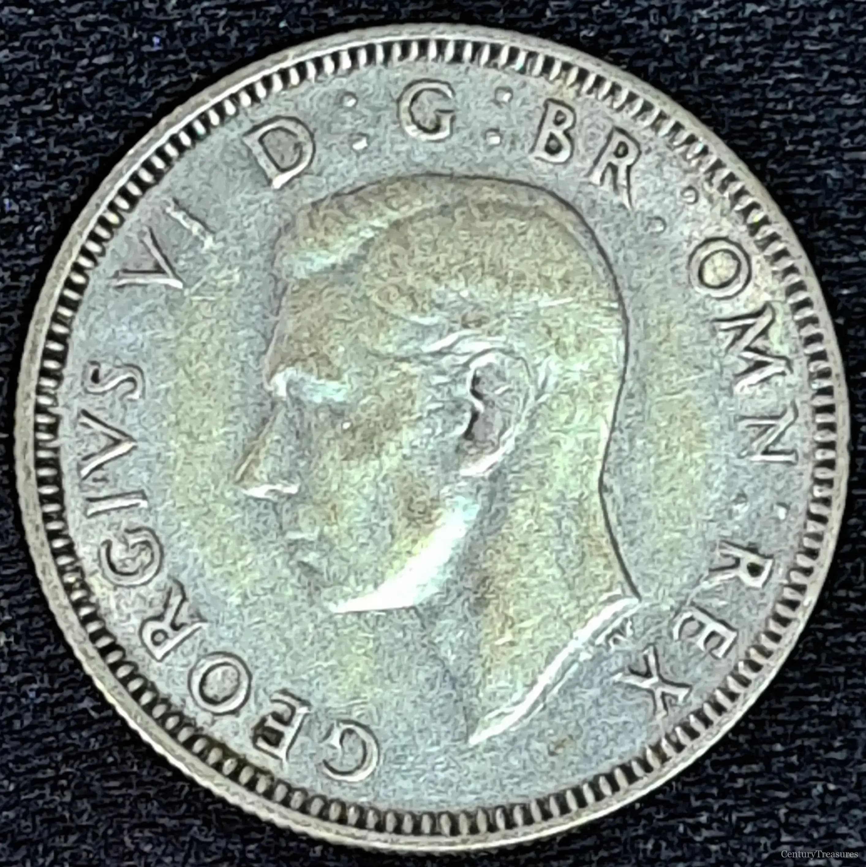 UK 1941 Scottish Reverse Shilling