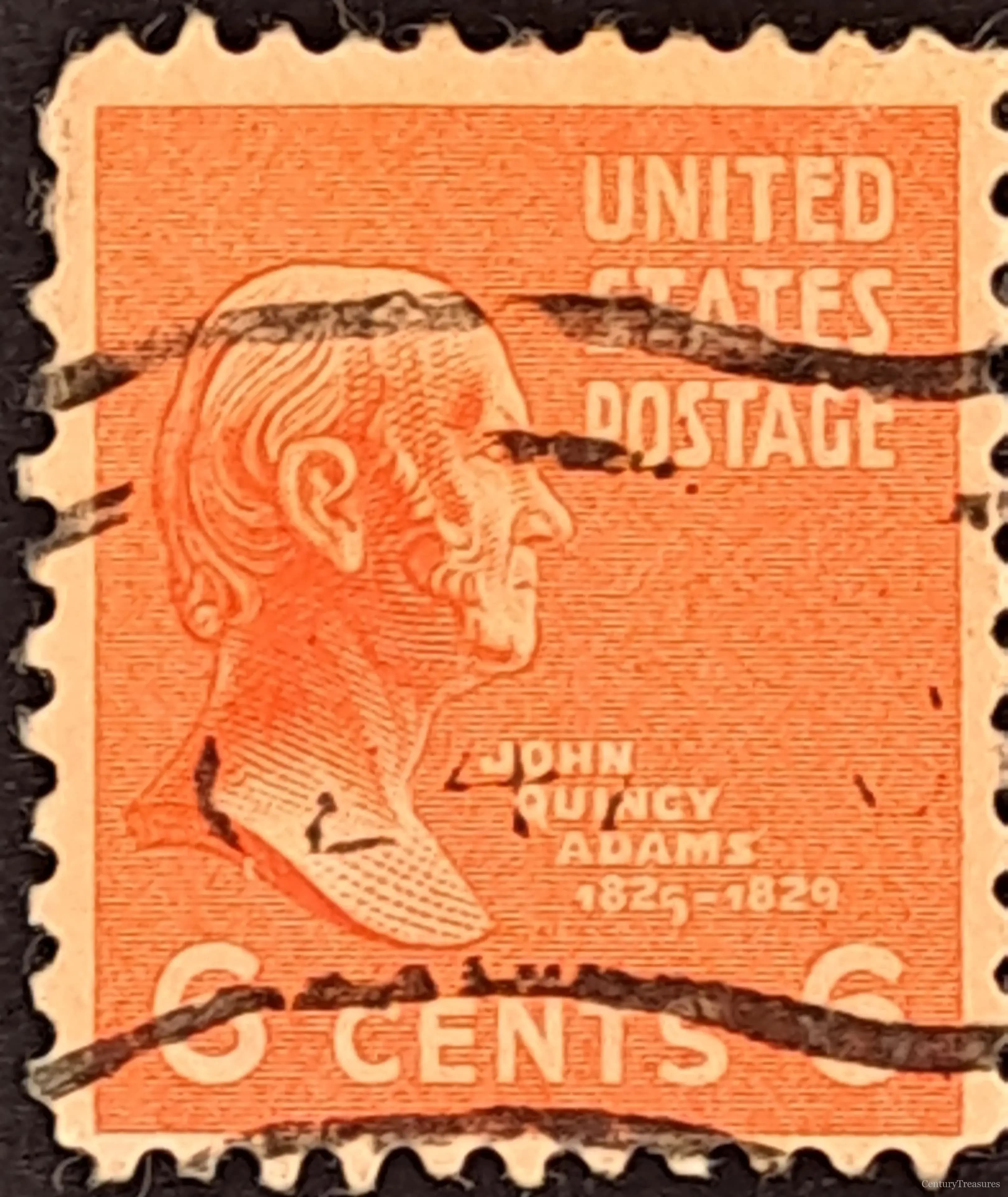 1938 John Quincy Adams Prexie Definitive