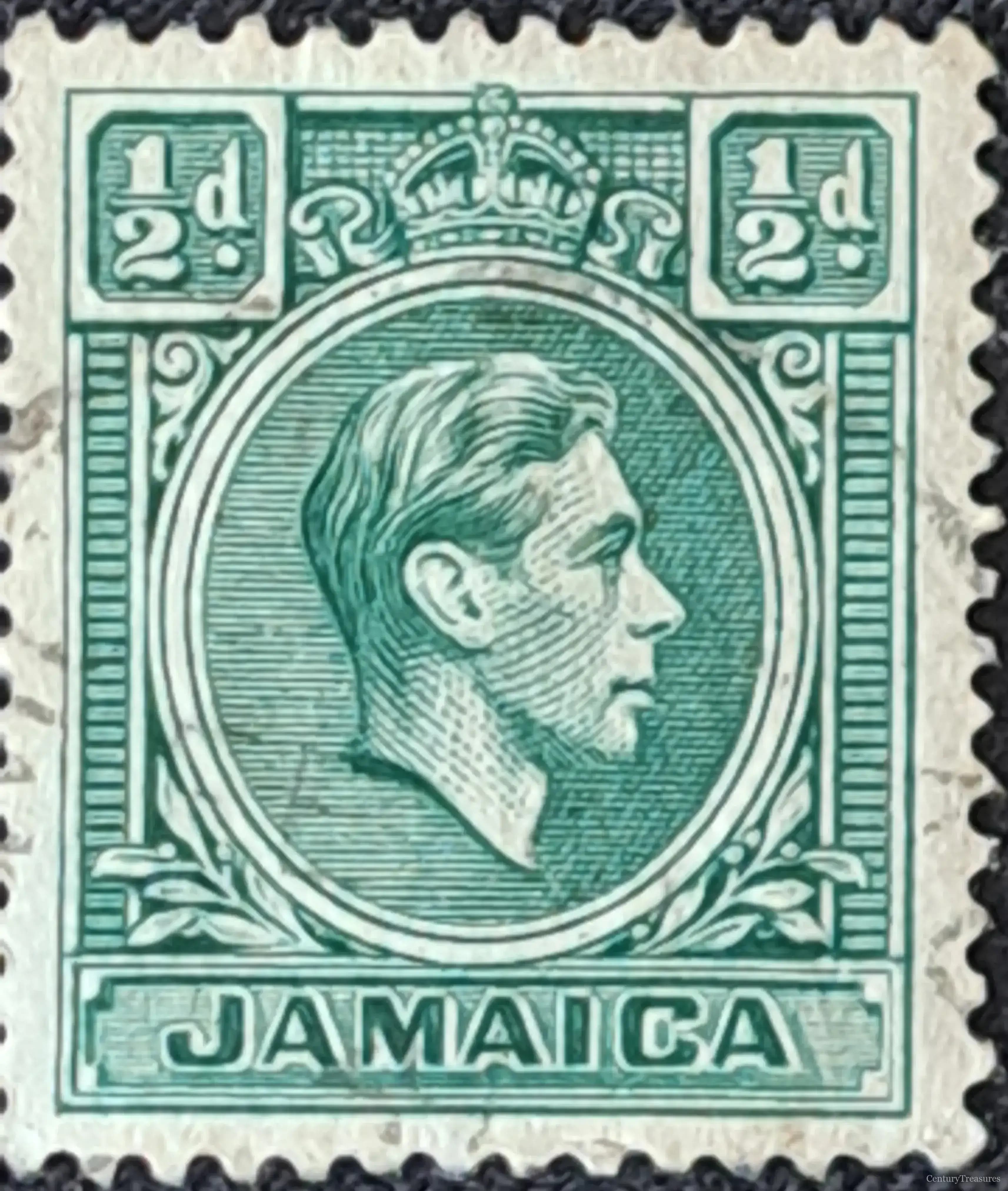 Jamaica – King George VI Definitive