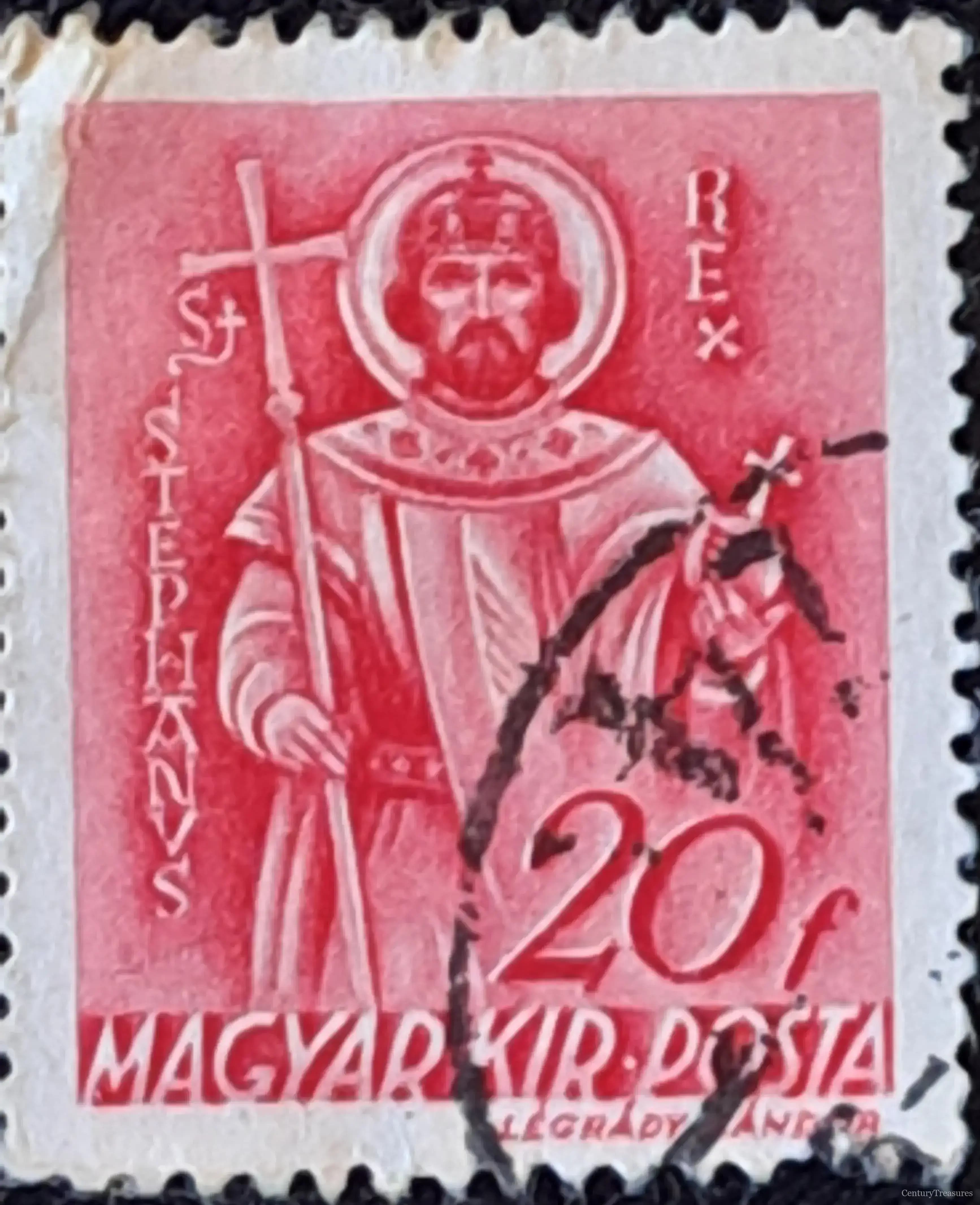 Hungarian King Saint Stephen Definitive