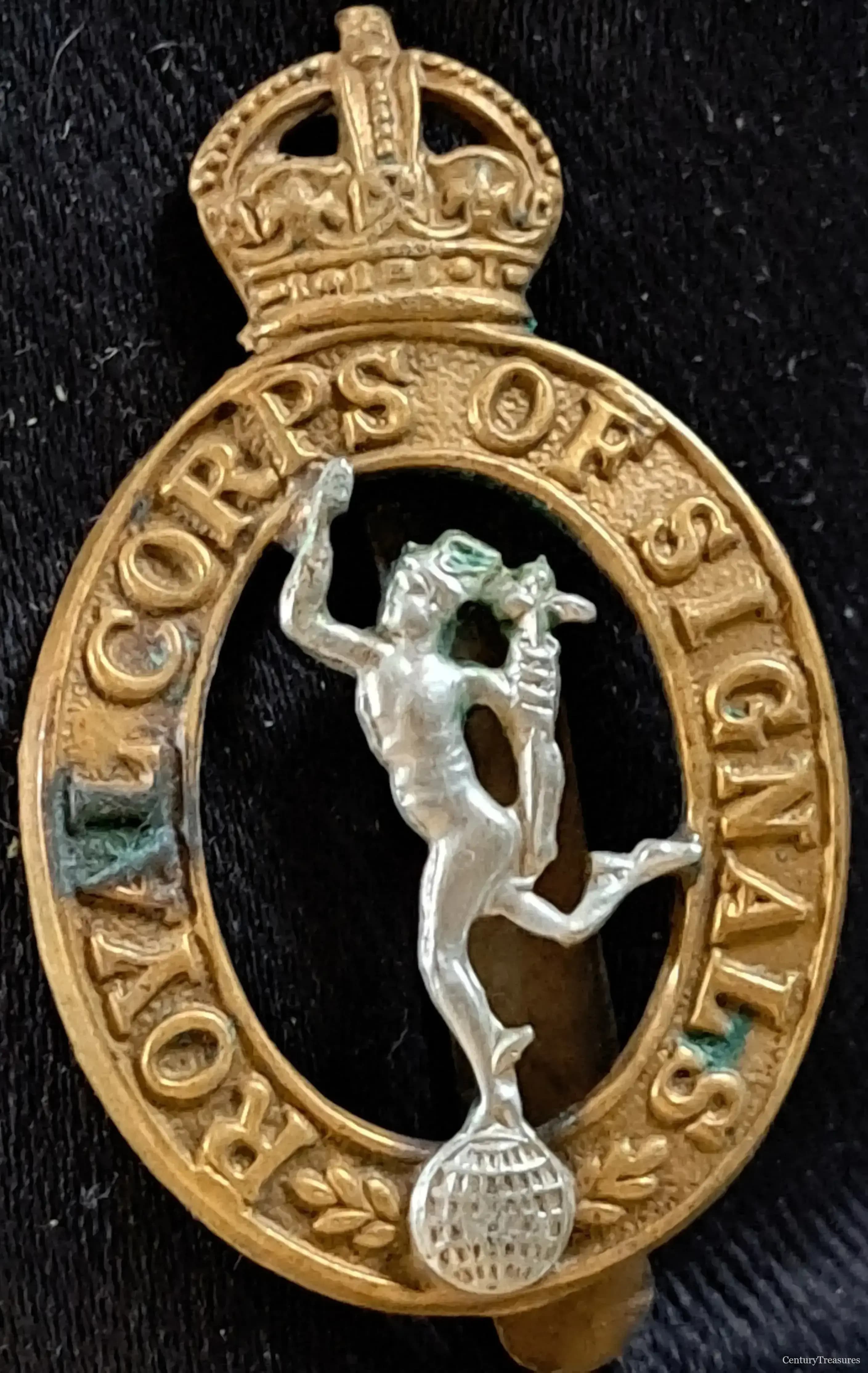 Royal Corps of Signals Cap Badge