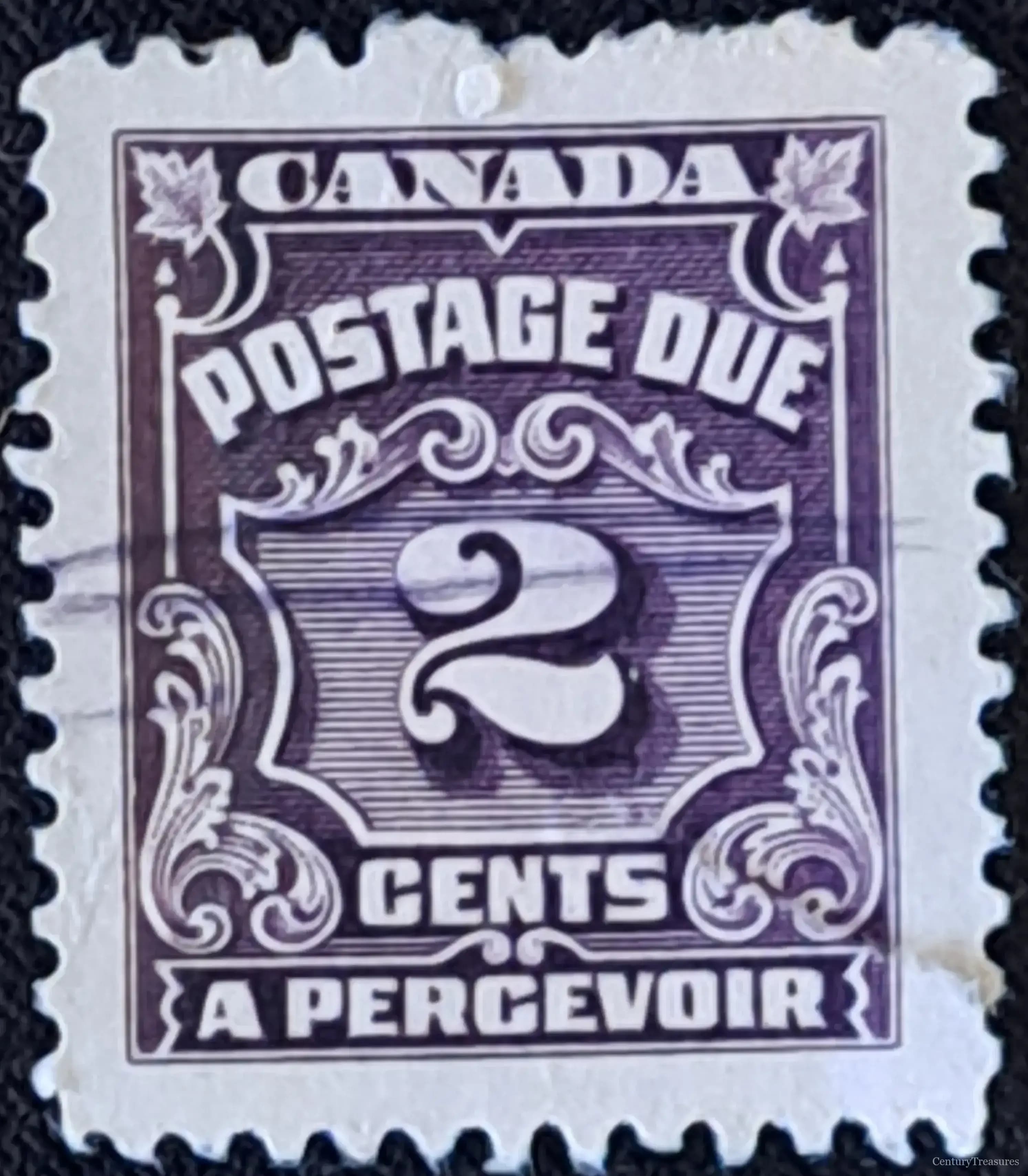 Canadian Two-Cent Postage Due