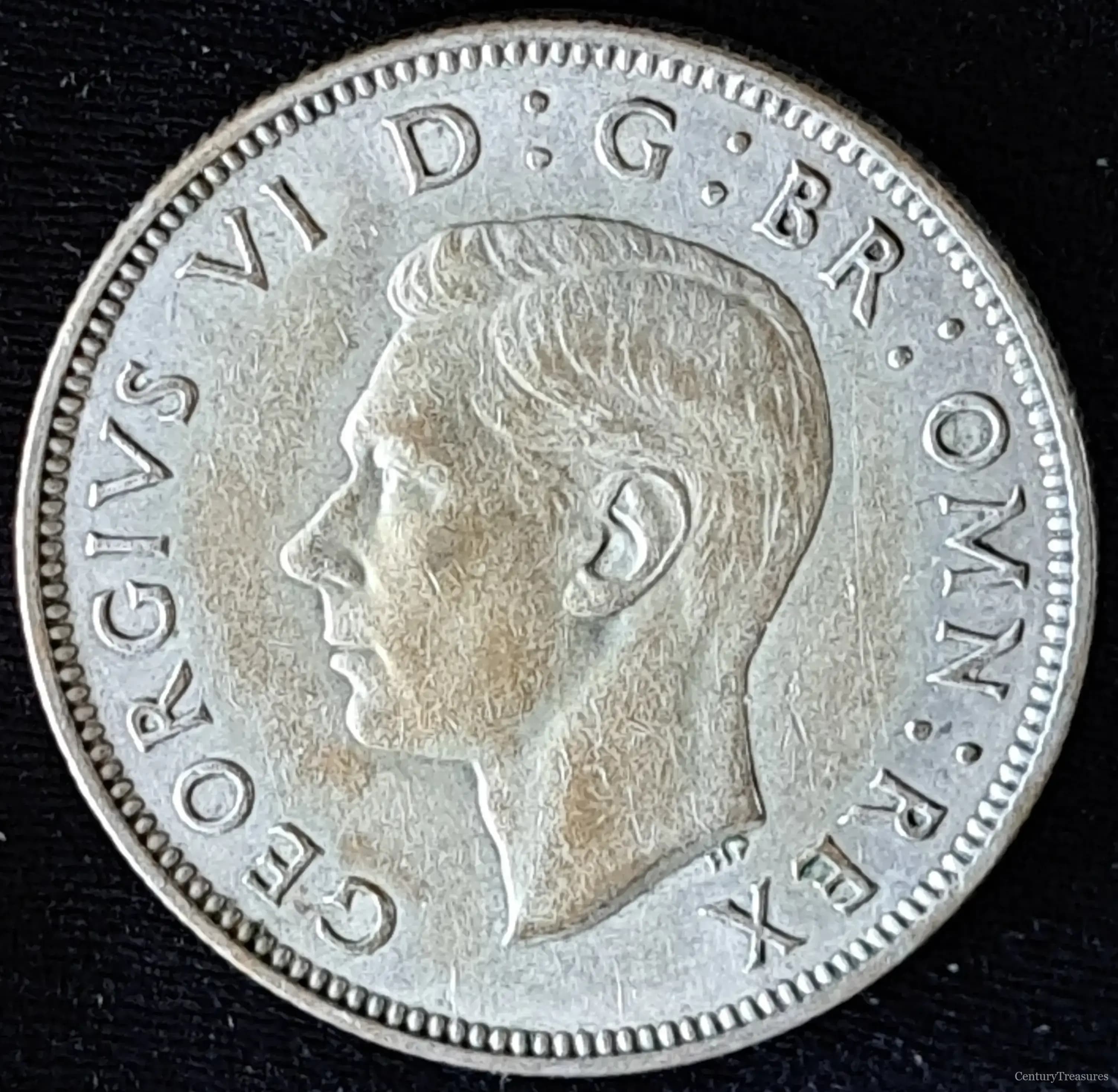 UK 1938 Two Shillings