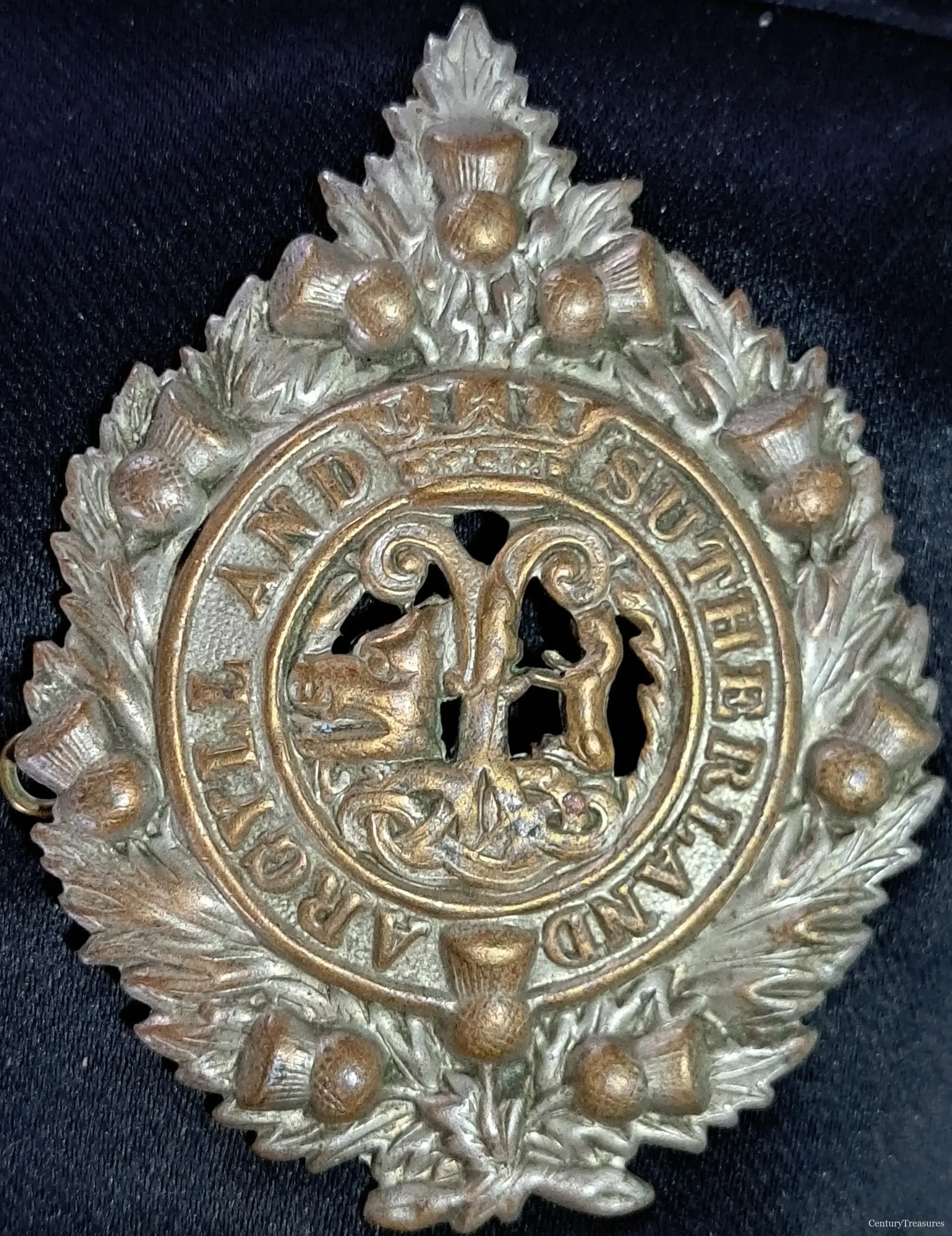 Argyll and Sutherland Highlanders Cap Badge