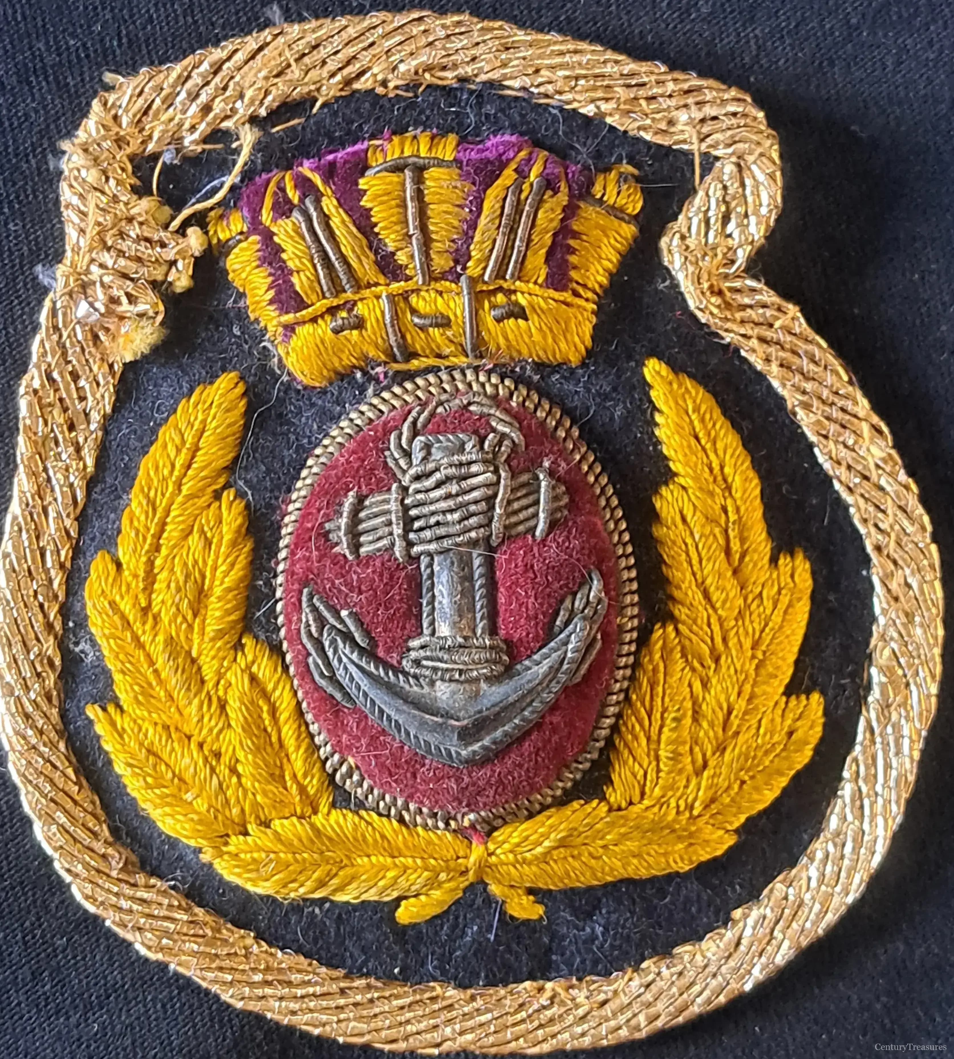 British Merchant Navy Officers Cap Badge