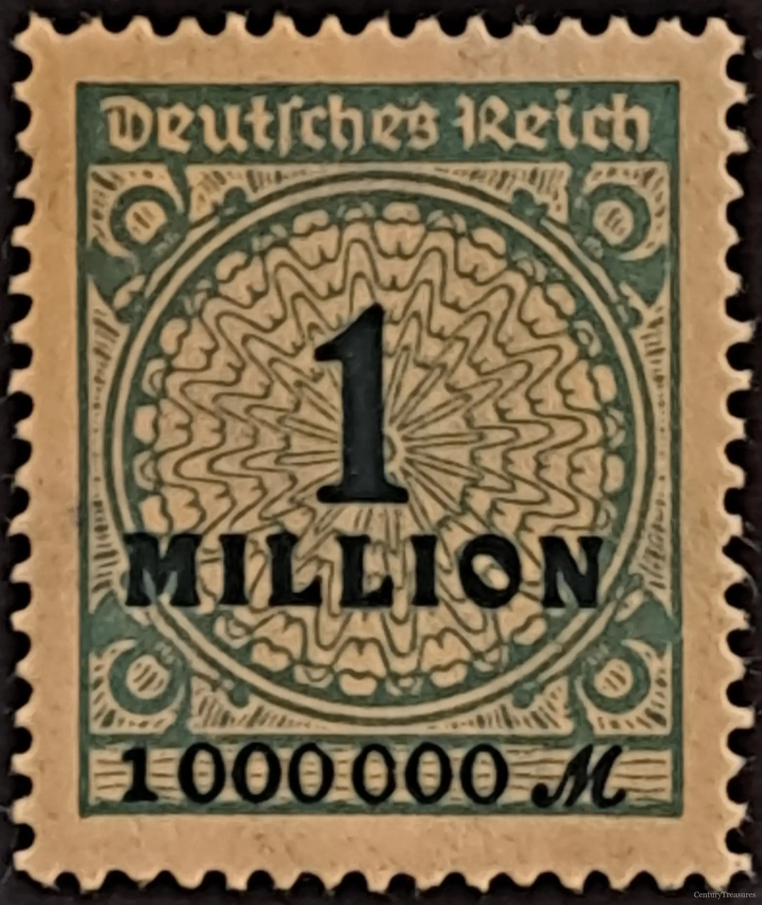 Weimar Republic Hyperinflation Rosette Issue