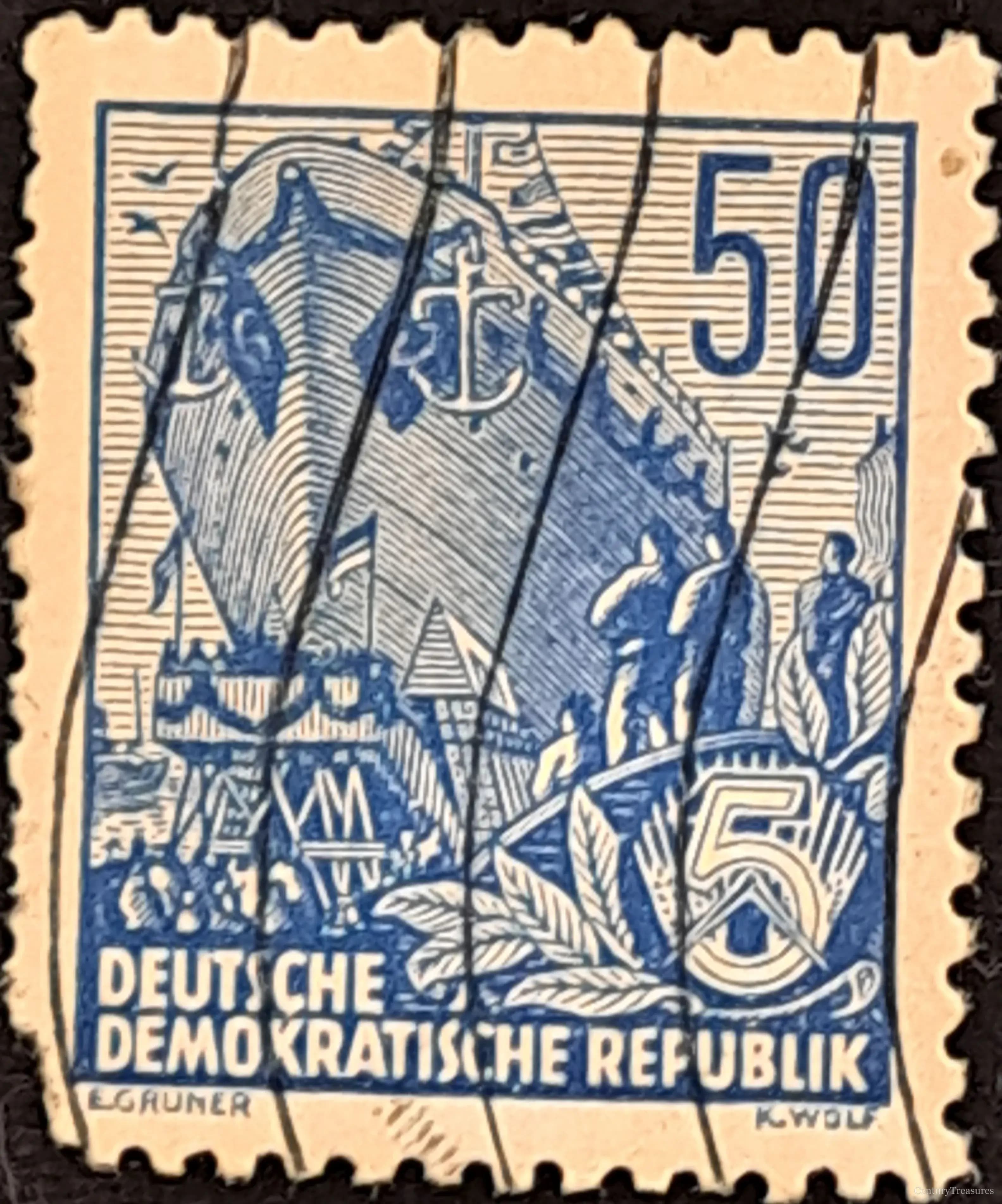 East Germany (DDR) Hull of the High Seas Fleet