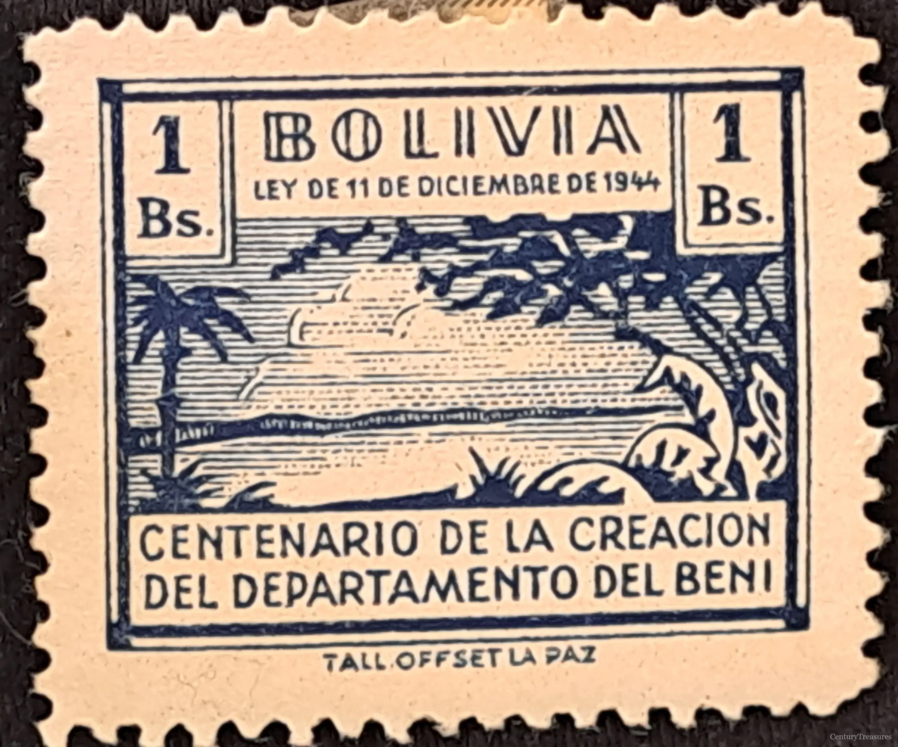 Bolivian Department of Beni Centennial
