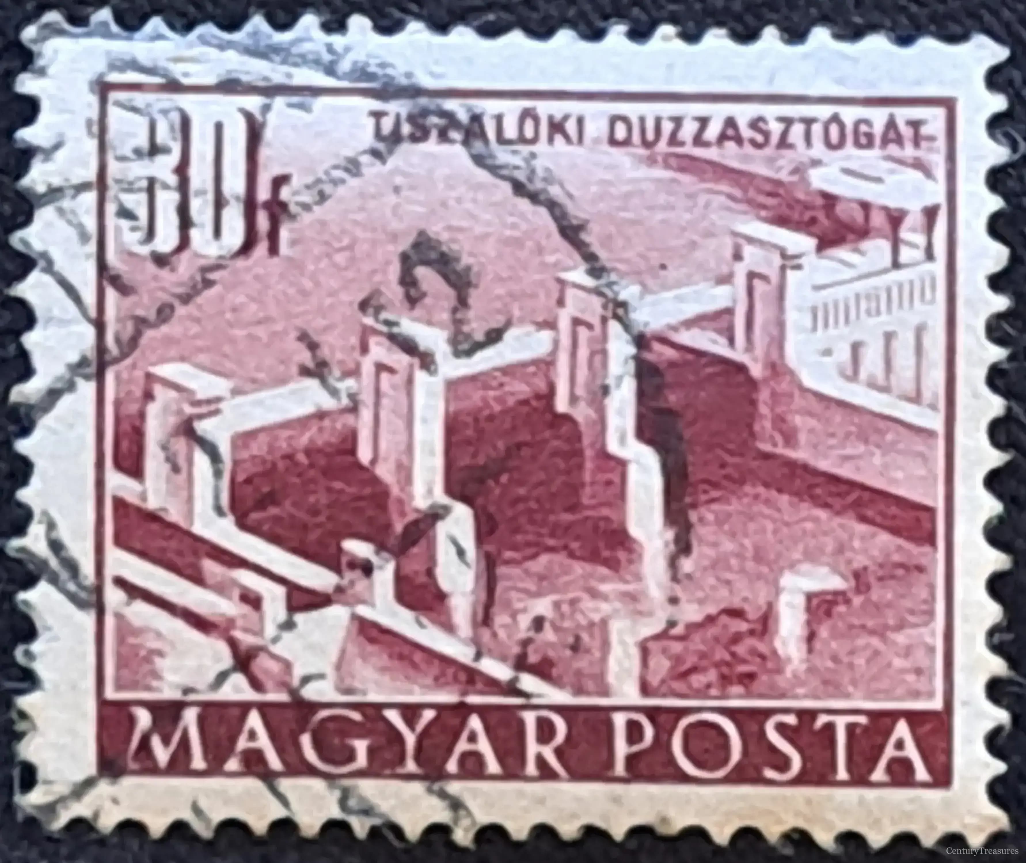Hungary Tiszalök Dam