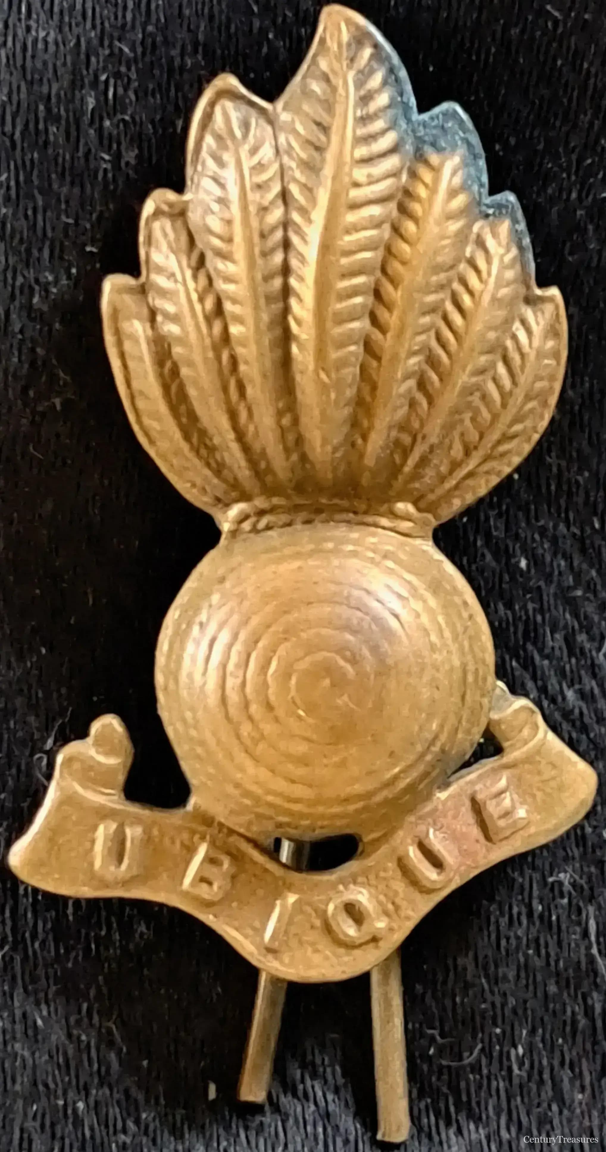 Royal Artillery Collar Badge