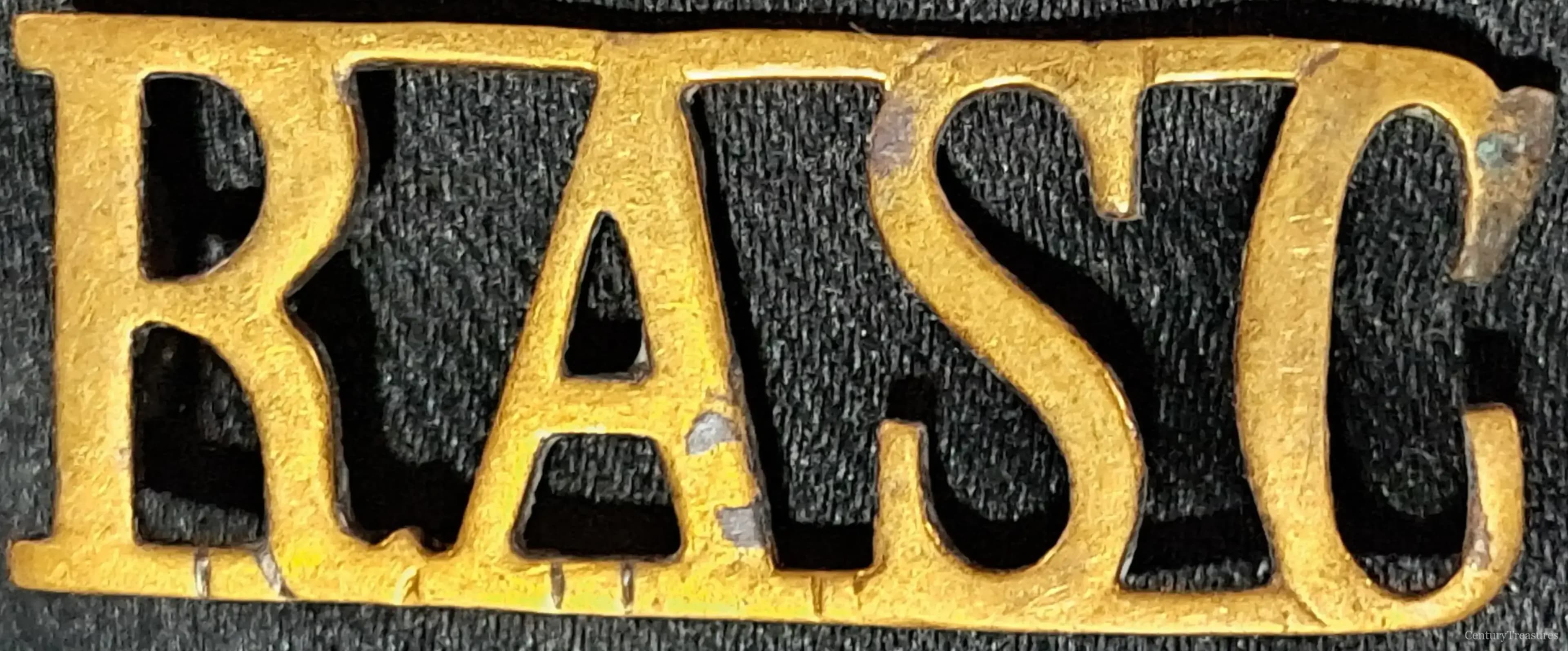 Royal Army Service Corps Shoulder Title
