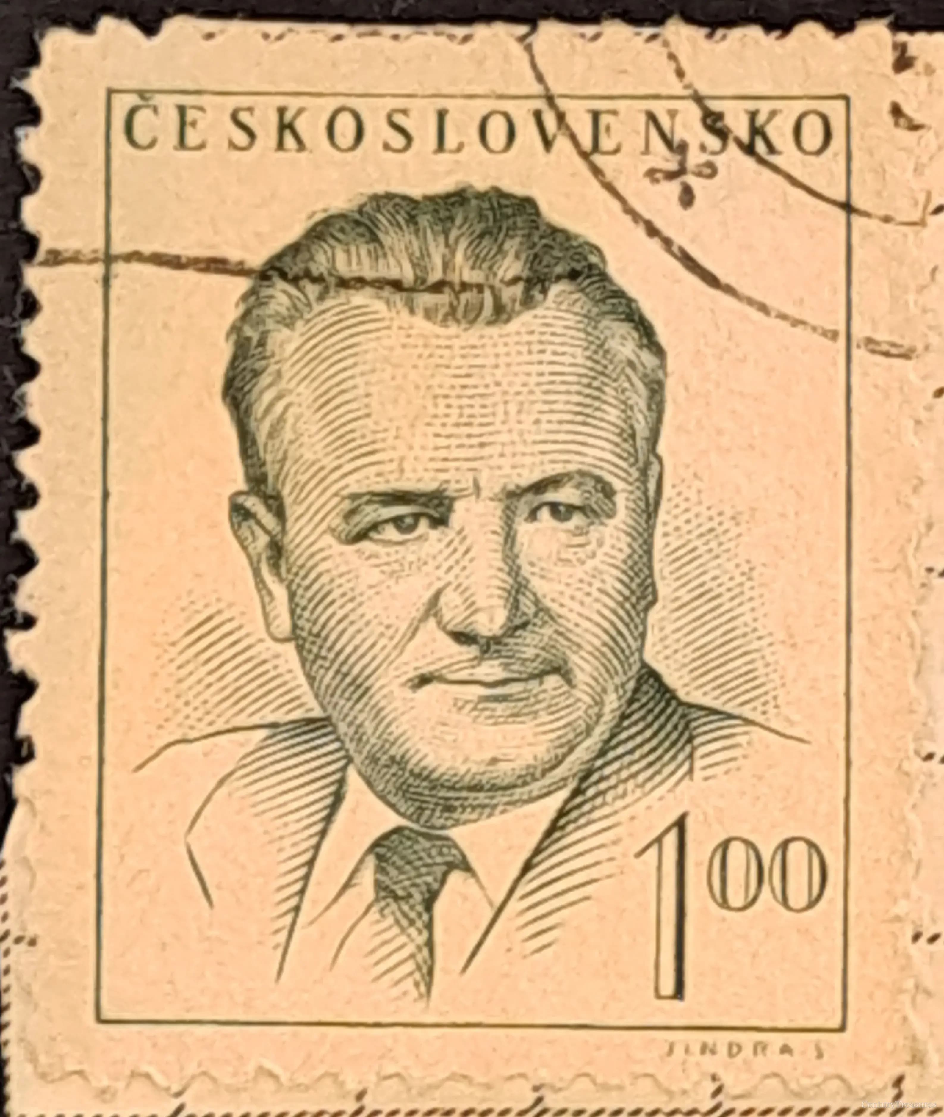 Czechoslovakian President Klement Gottwald Definitive