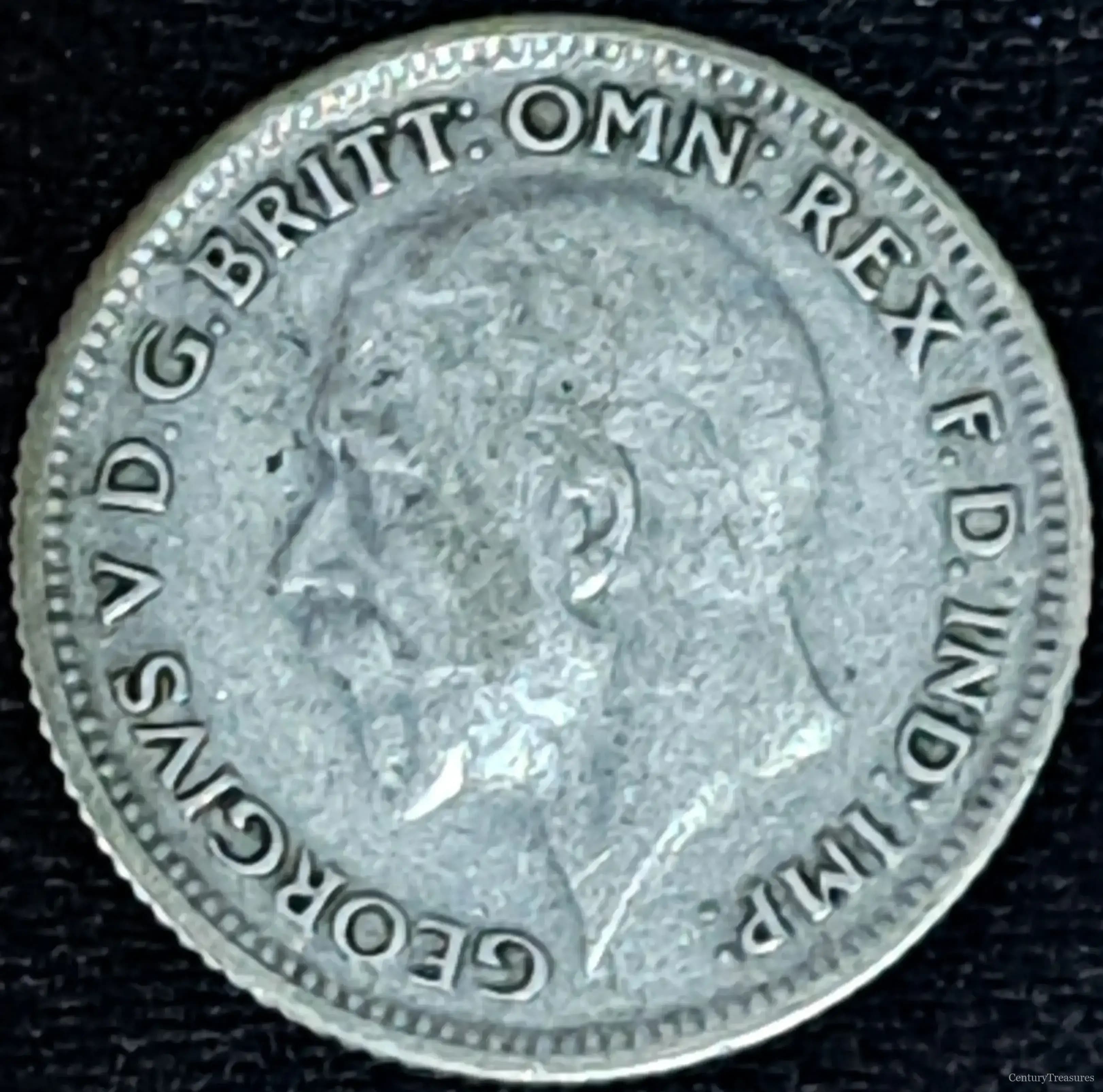 UK 1928 Sixpence
