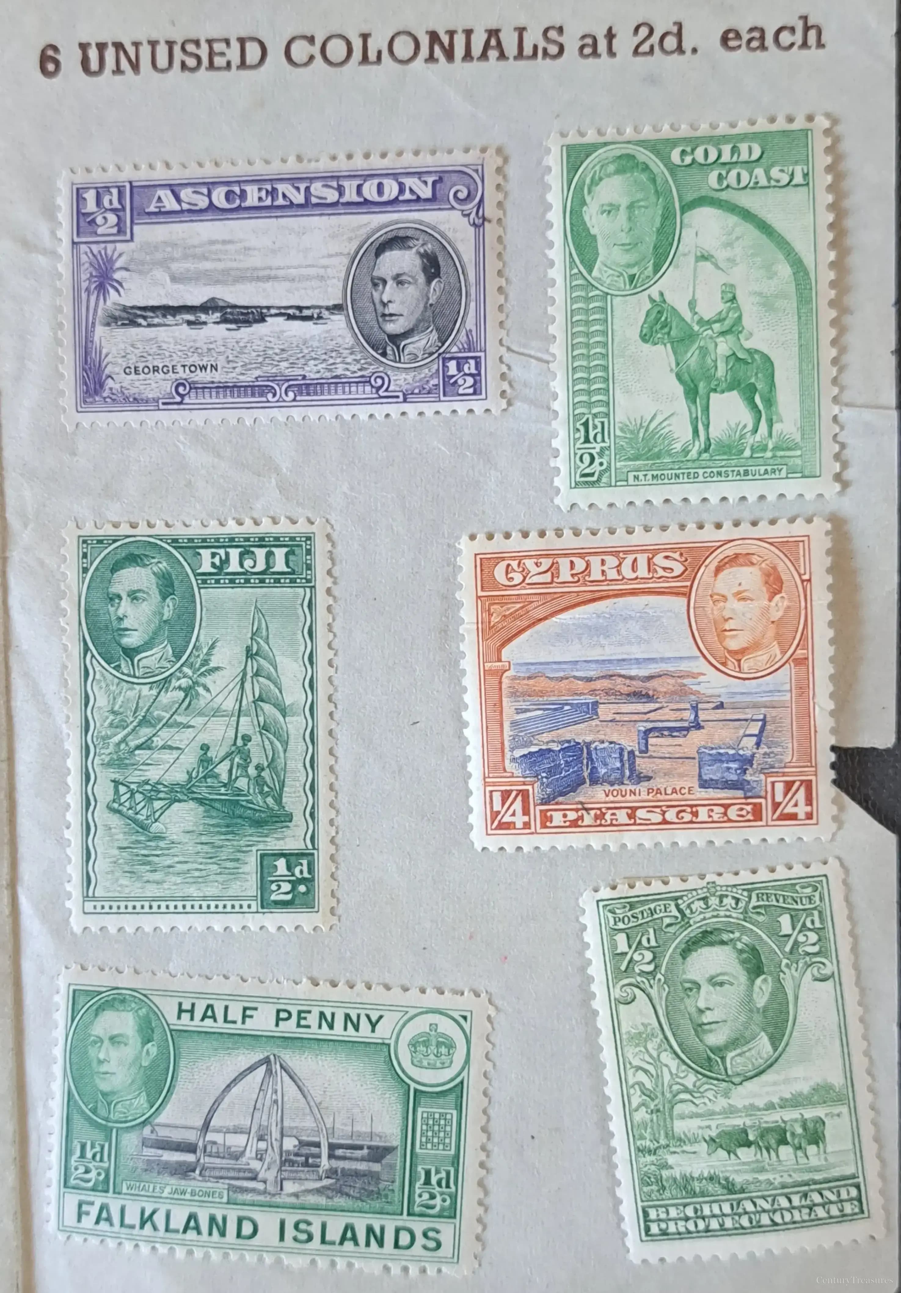 King George VI British Empire Colonial Packet