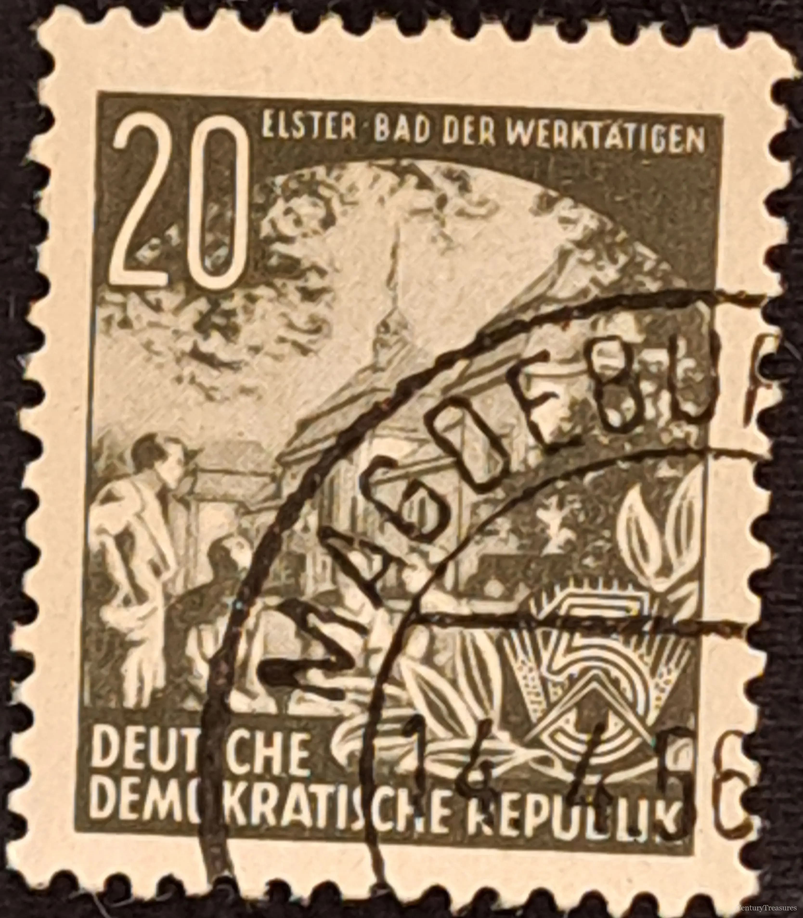 East Germany (DDR) The Healing Waters of Magdeburg