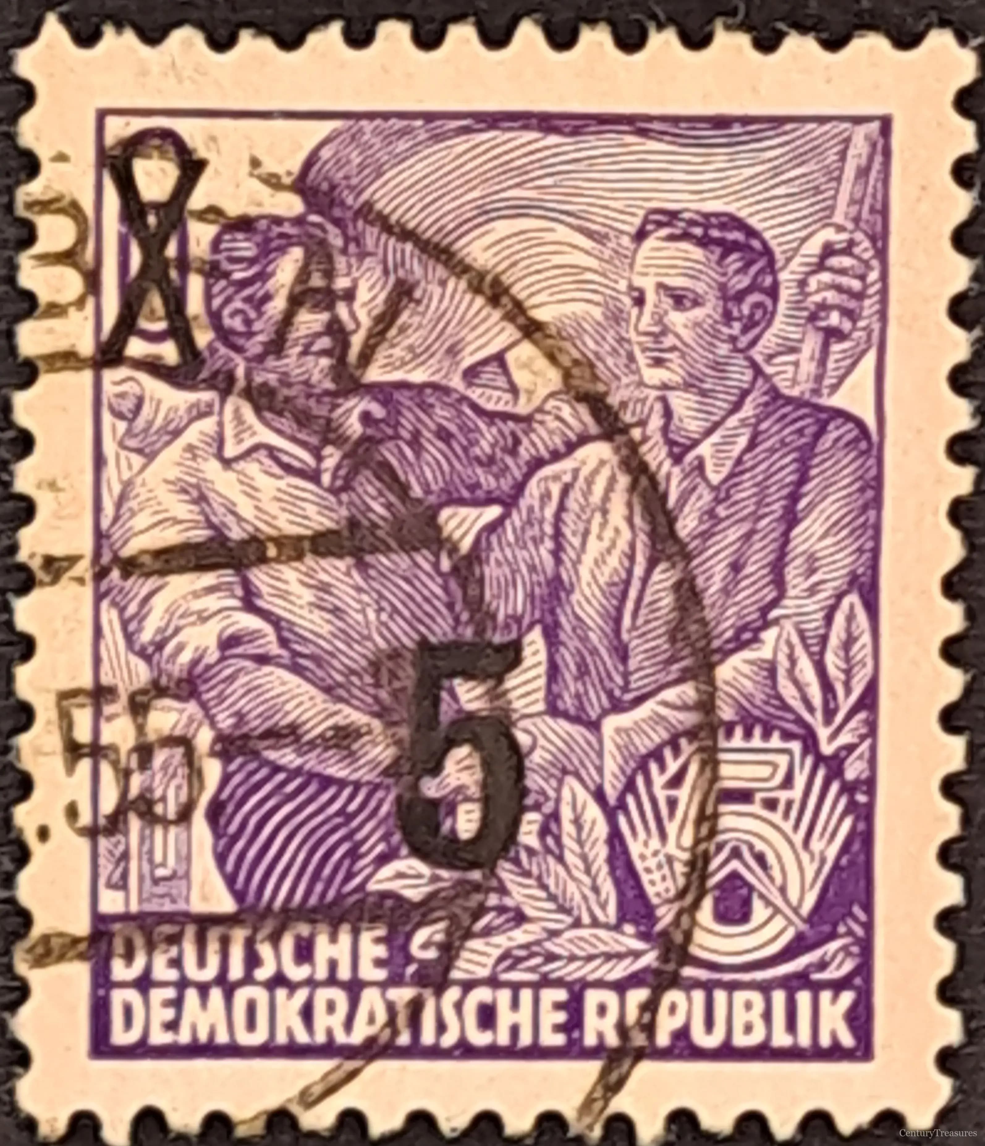 East Germany (DDR) The Revalued Handshake