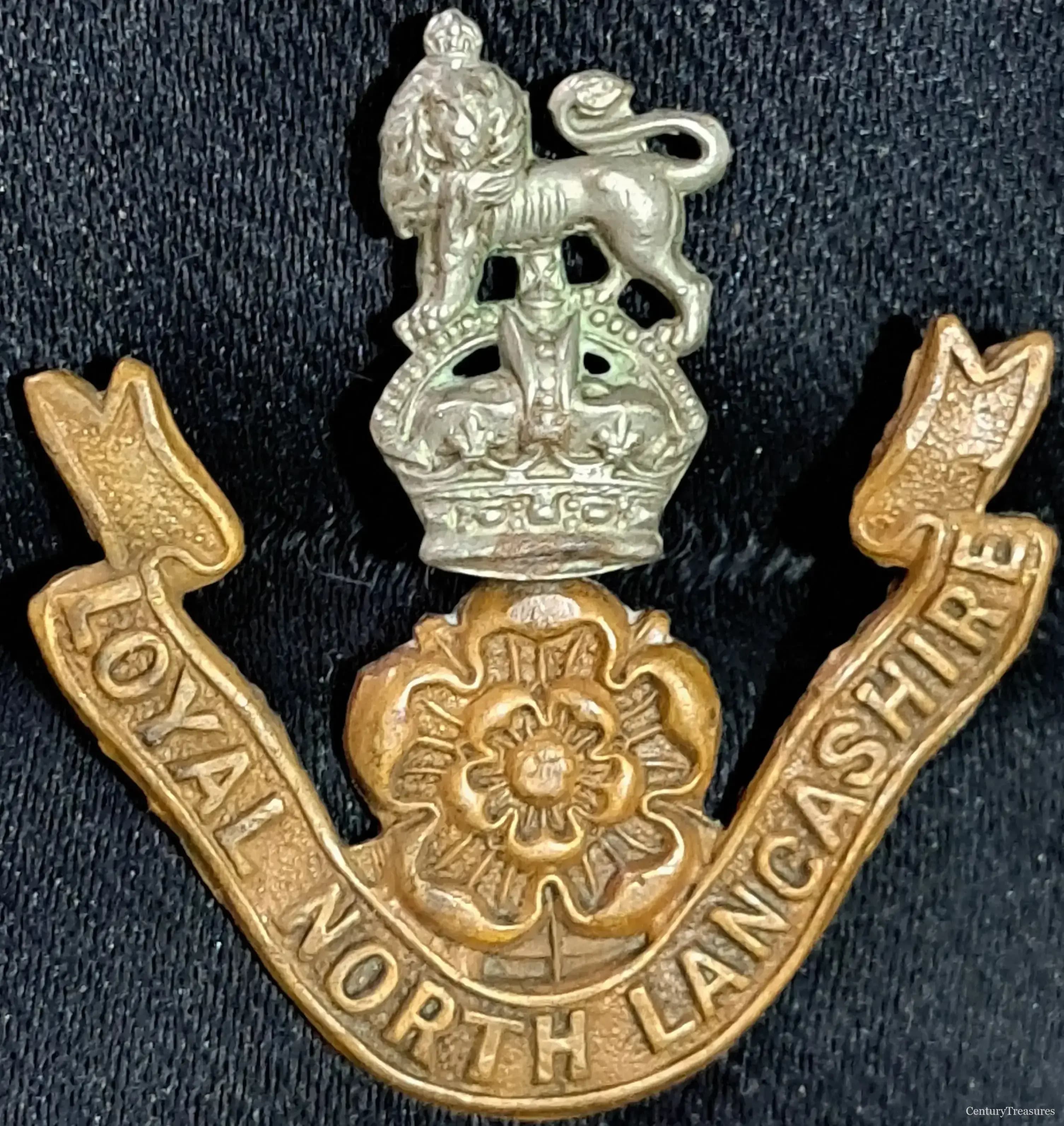Loyal North Lancashire Regiment Cap Badge