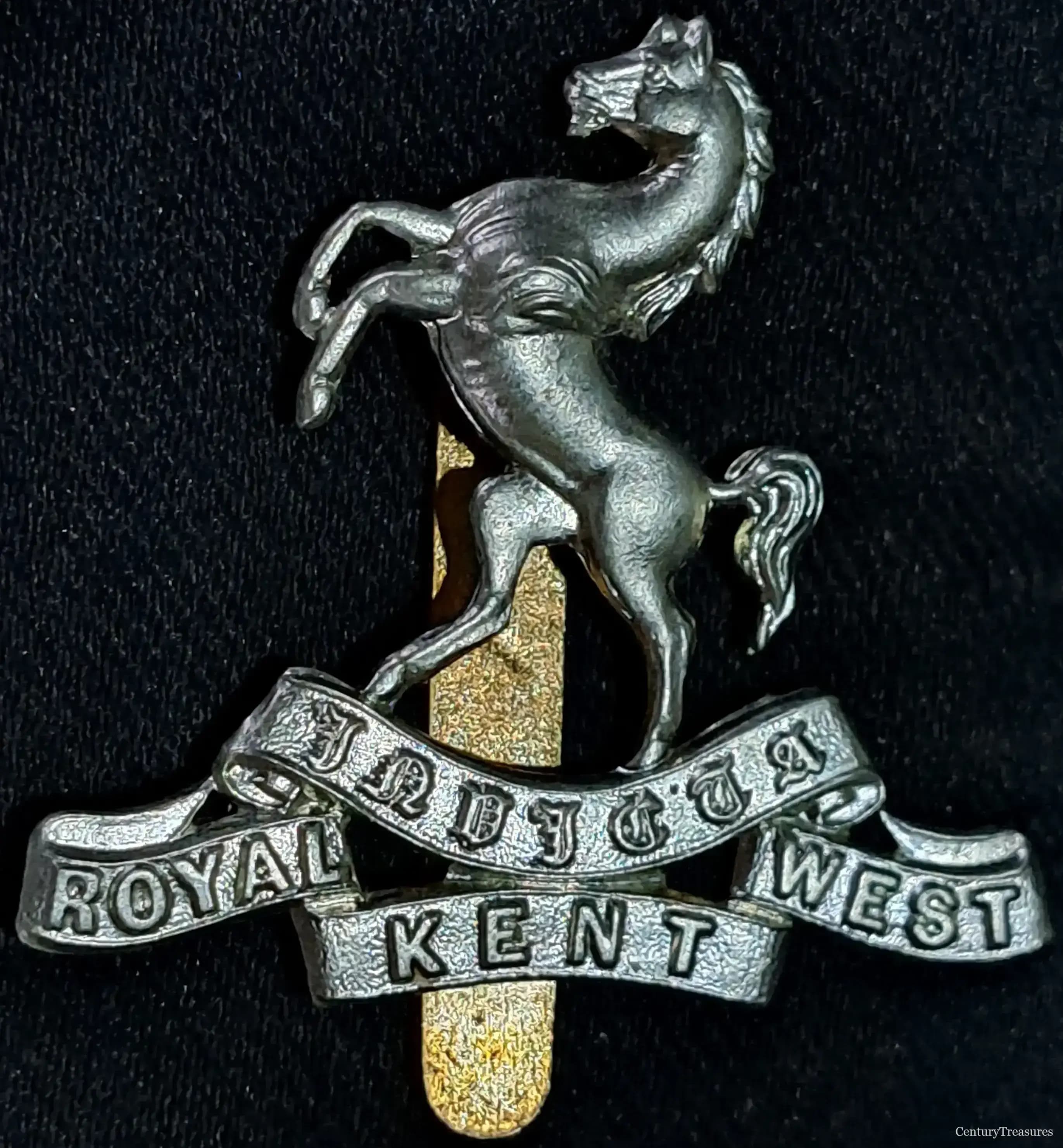 Royal West Kent Regiment Cap Badge