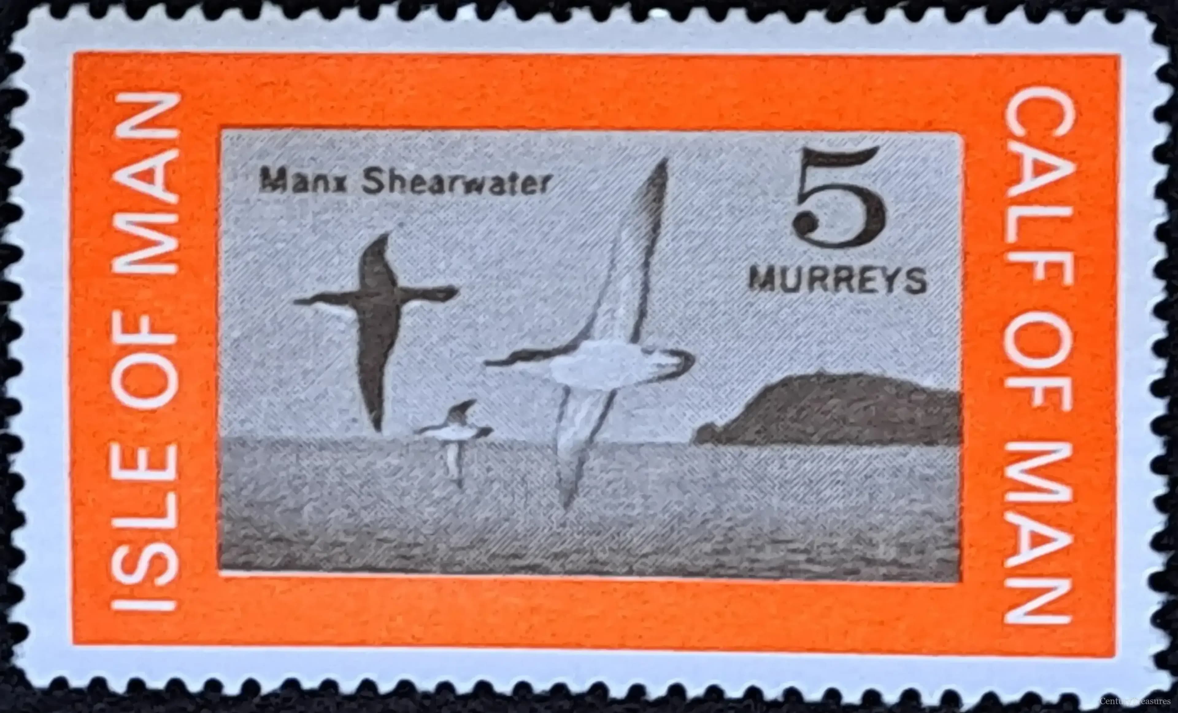 Calf of Man Local Post Manx Shearwater