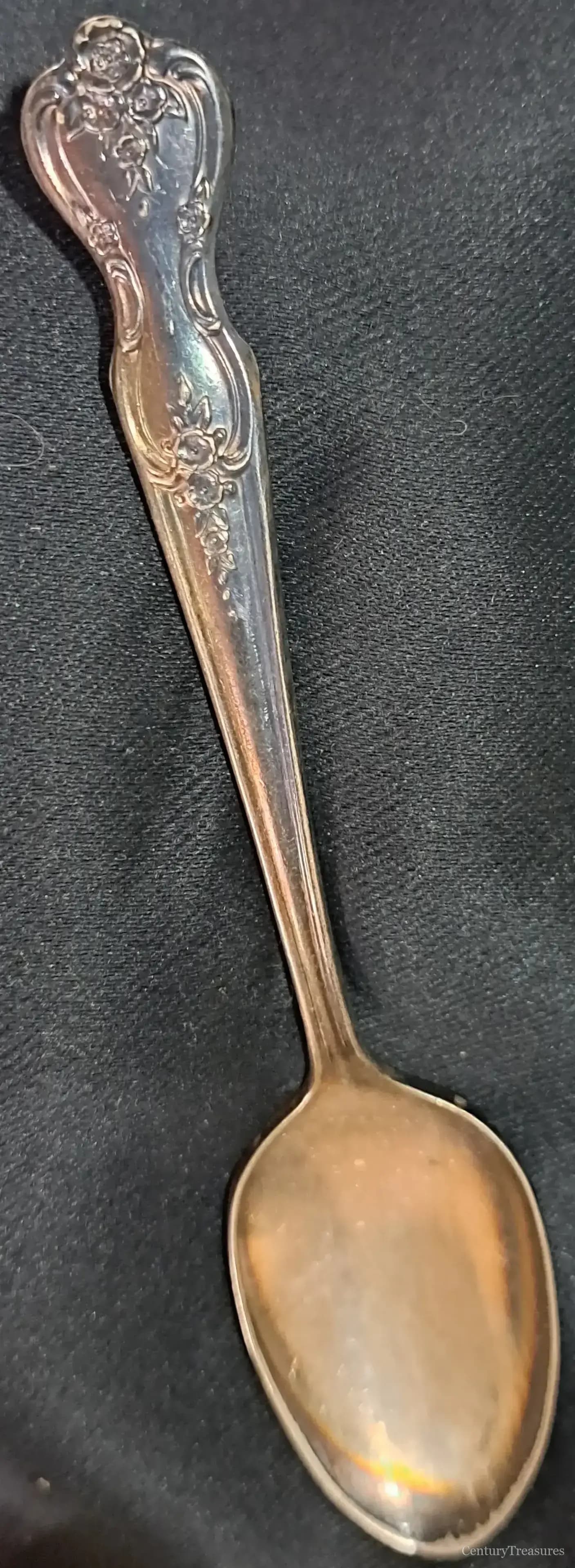 Rogers & Bro. “Original Rogers” Teaspoon – Queen Rose Pattern