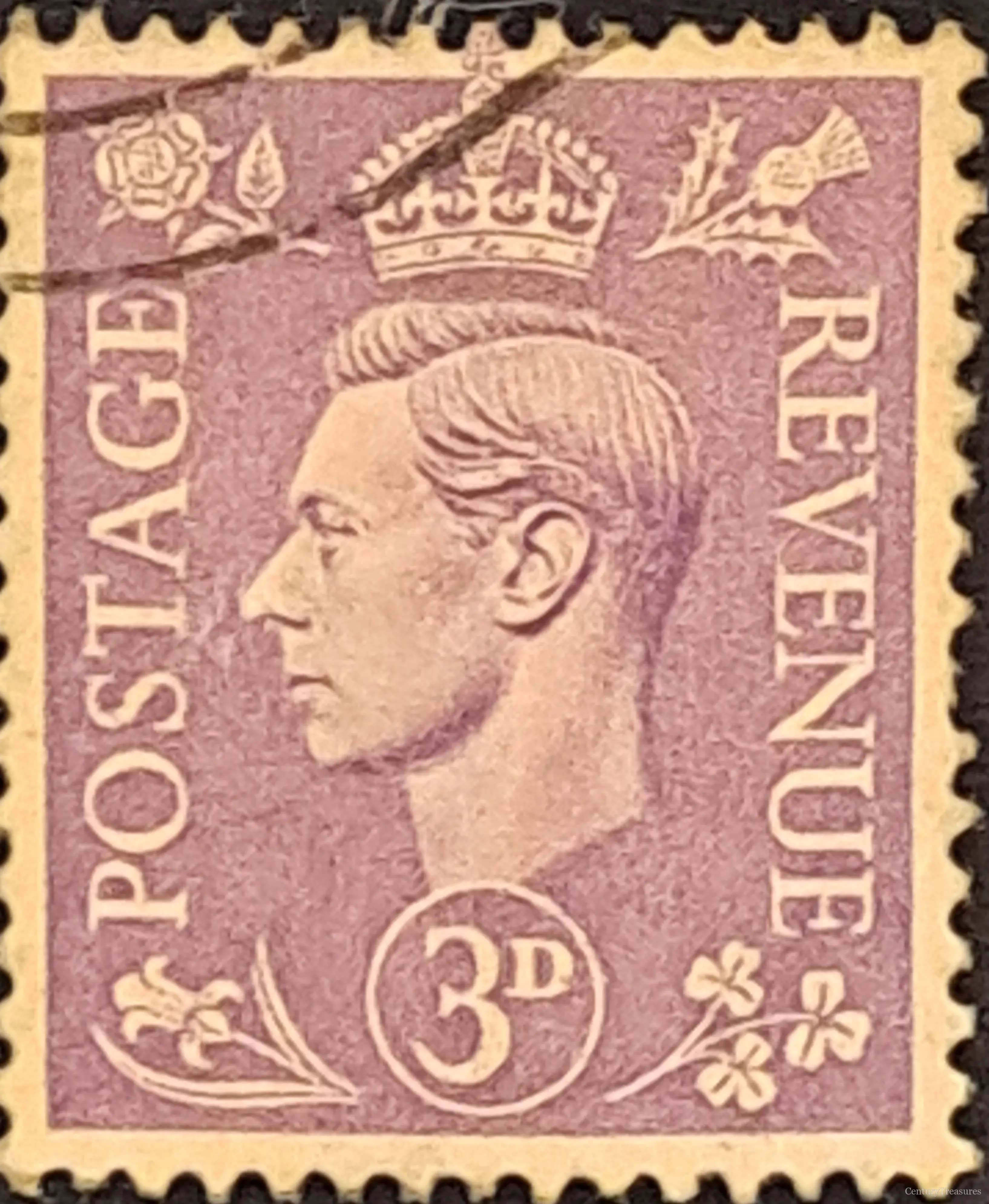 UK King George VI Violet Definitive