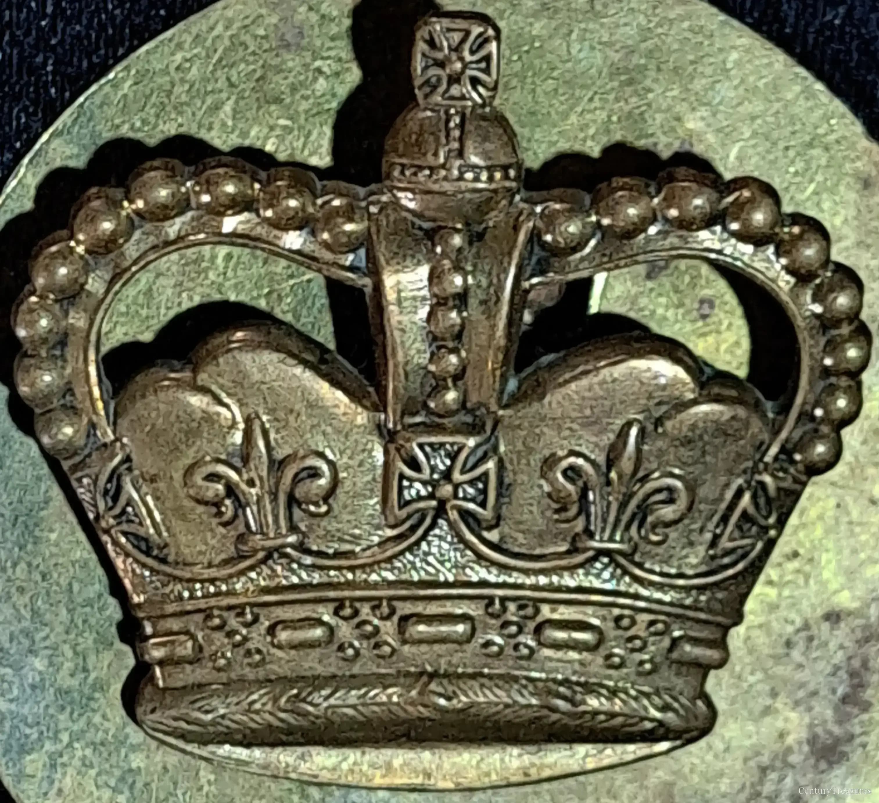 Commonwealth Queen Elizabeth II Crown Rank Insignia