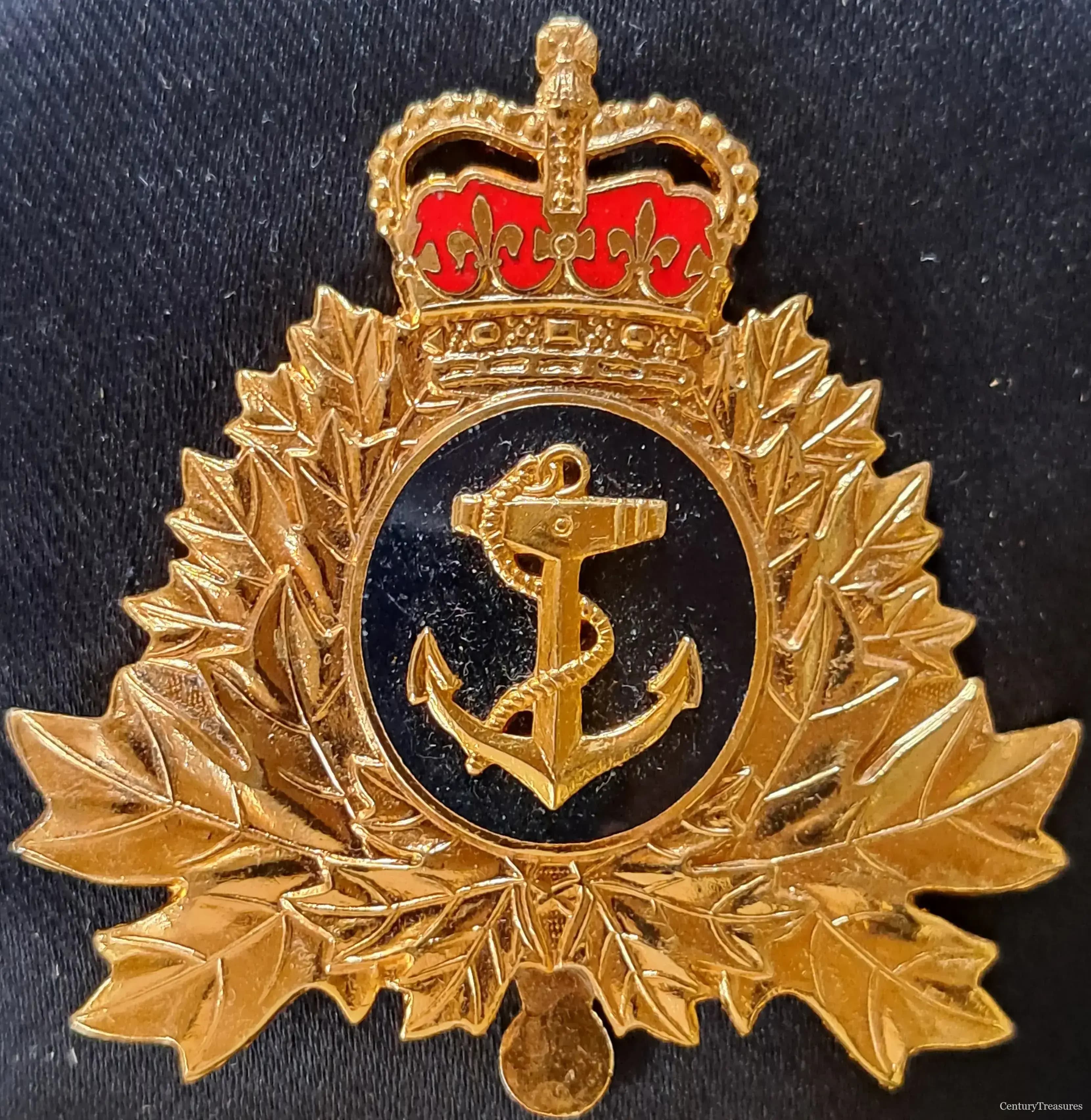 Royal Canadian Navy Junior Ratings Cap Badge