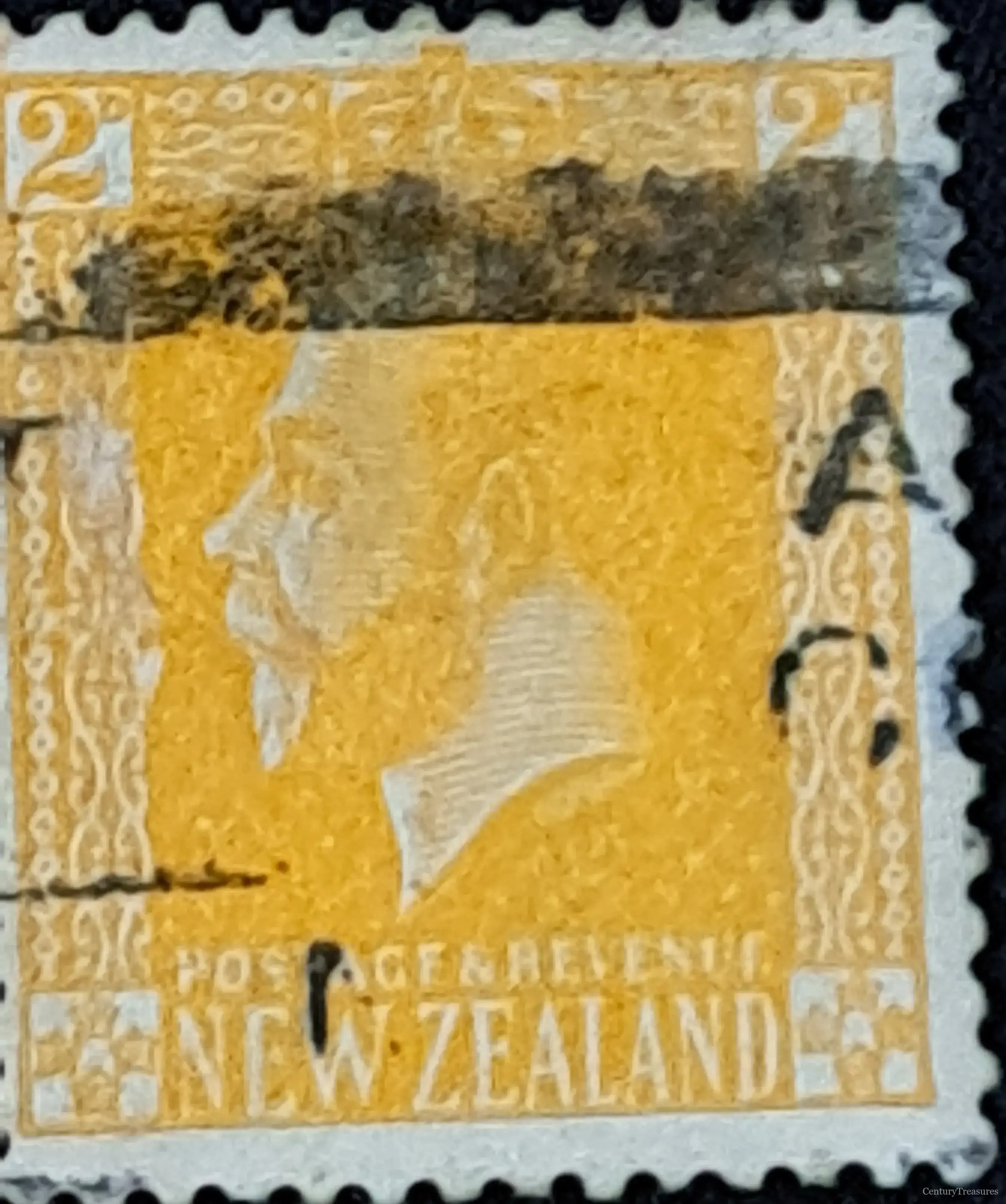 New Zealand King George V Twopence
