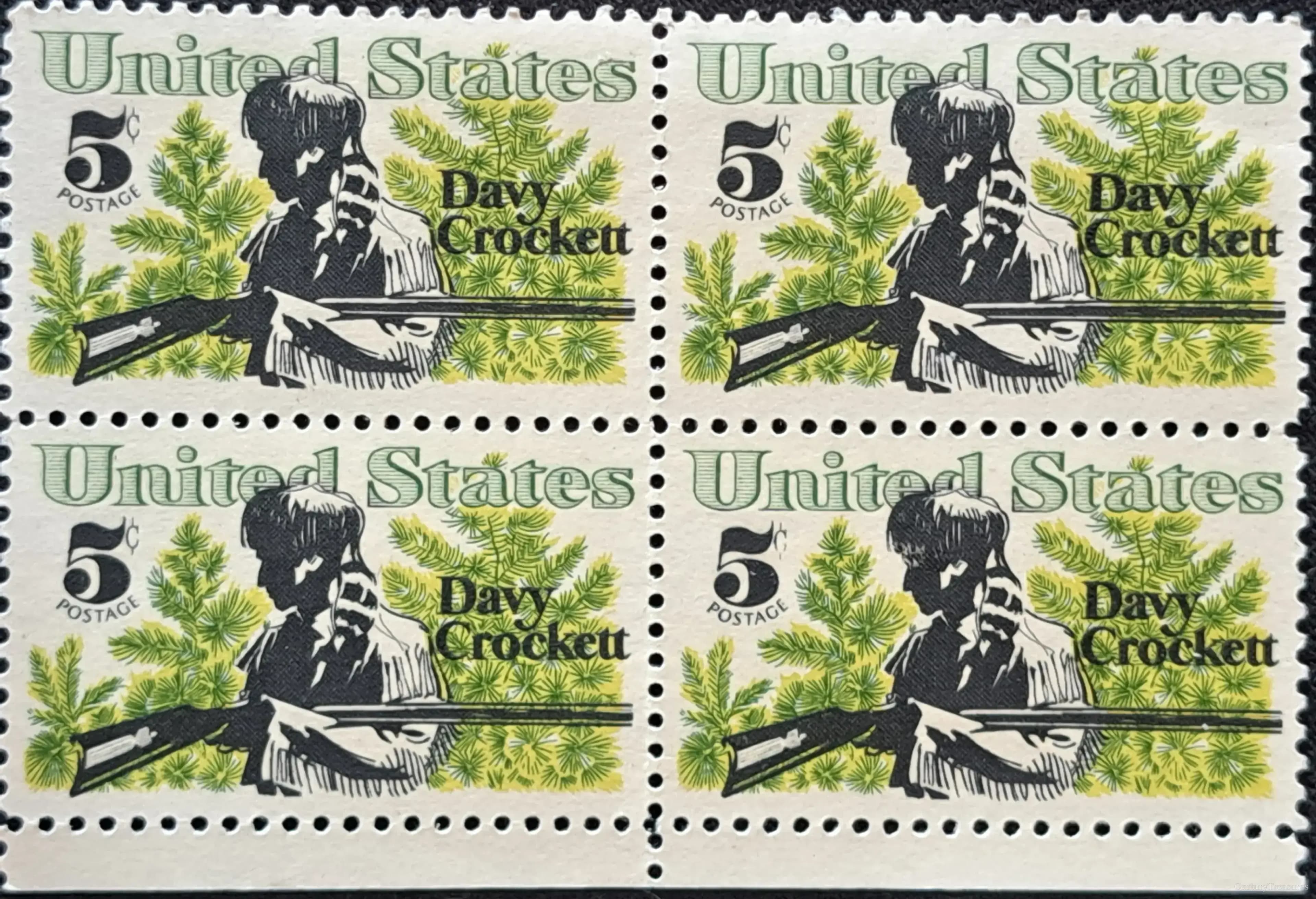 US Davy Crockett Folklore Block