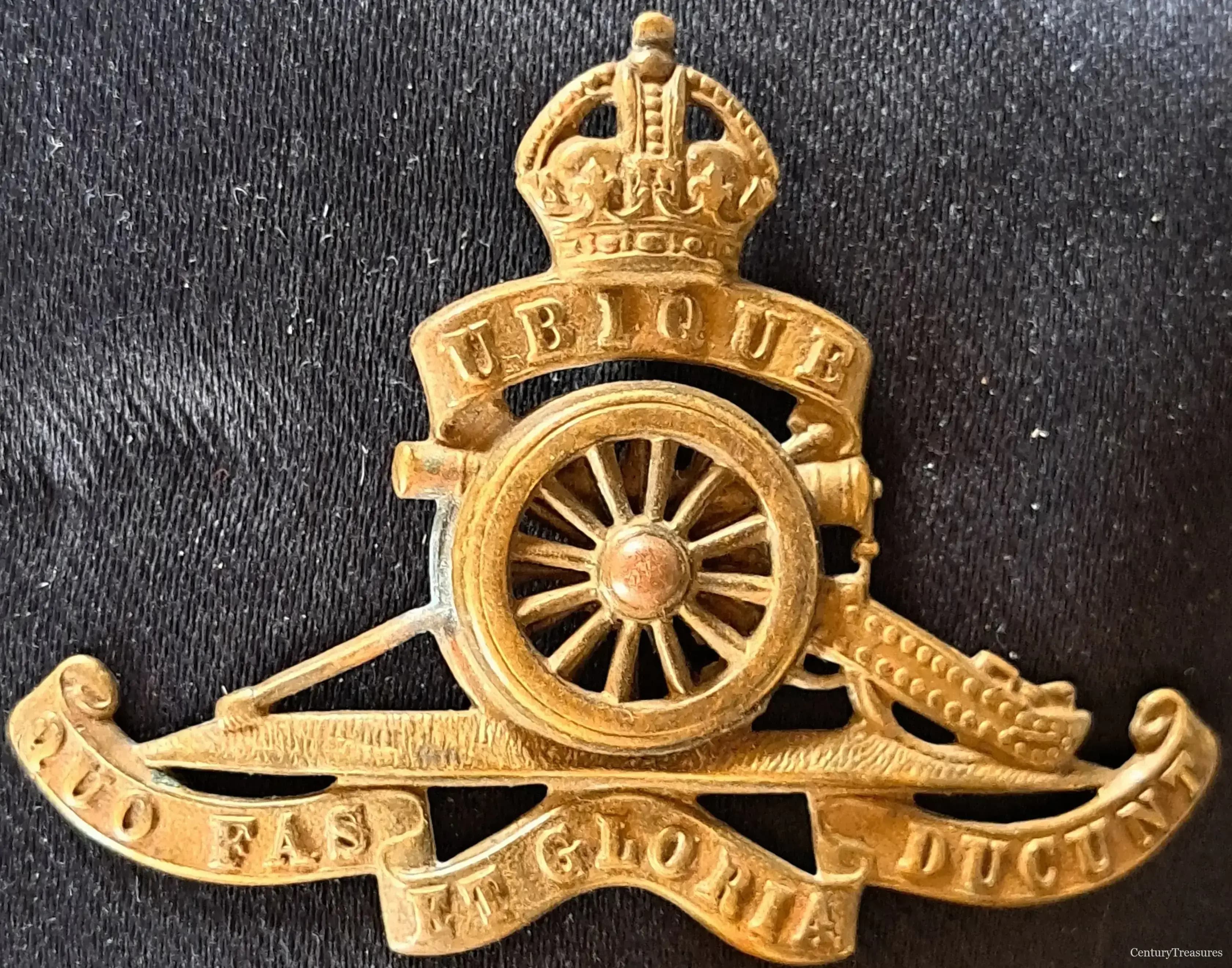 Royal Artillery Cap Badge