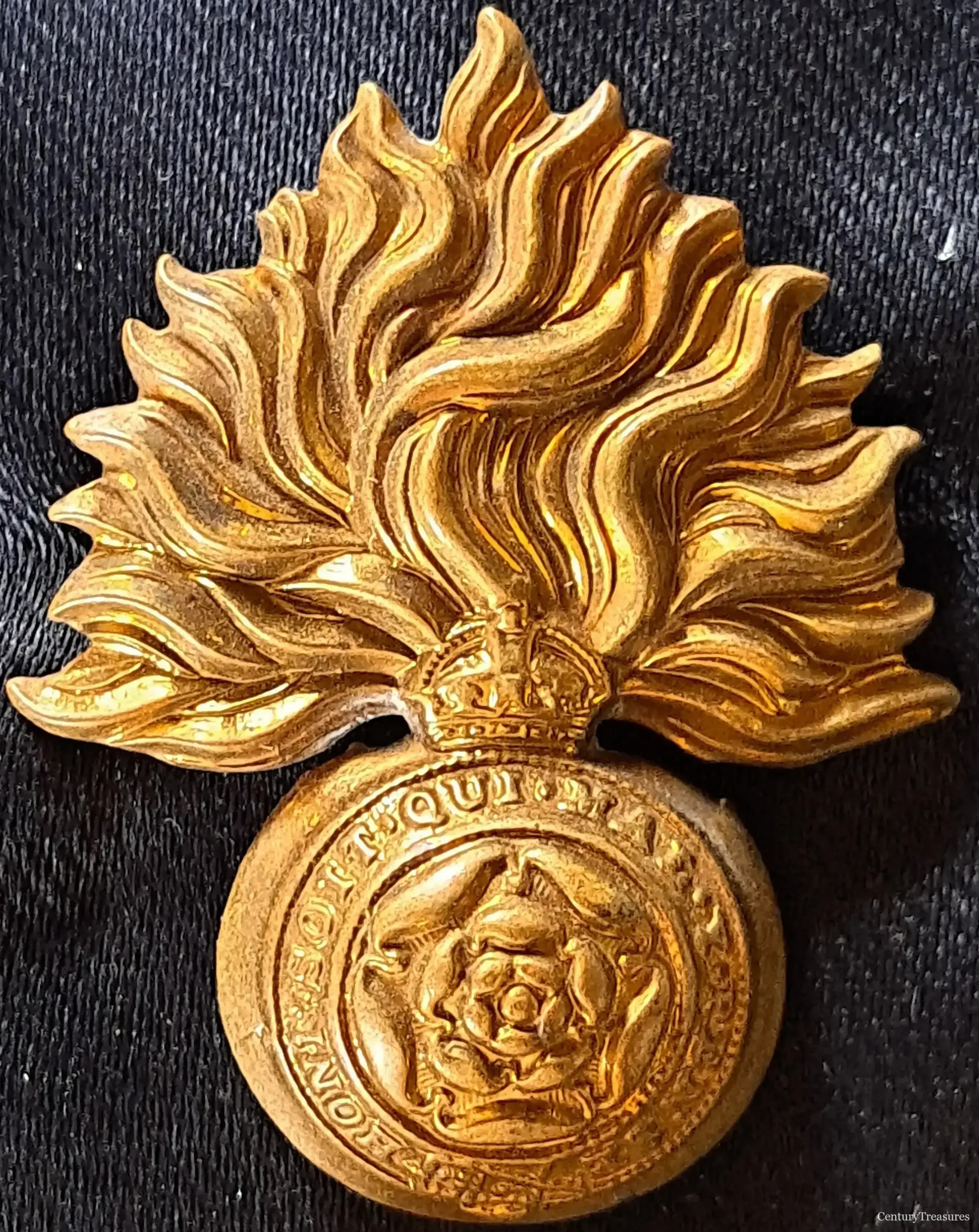 British Royal Fusiliers (City of London Regiment) Cap Badge