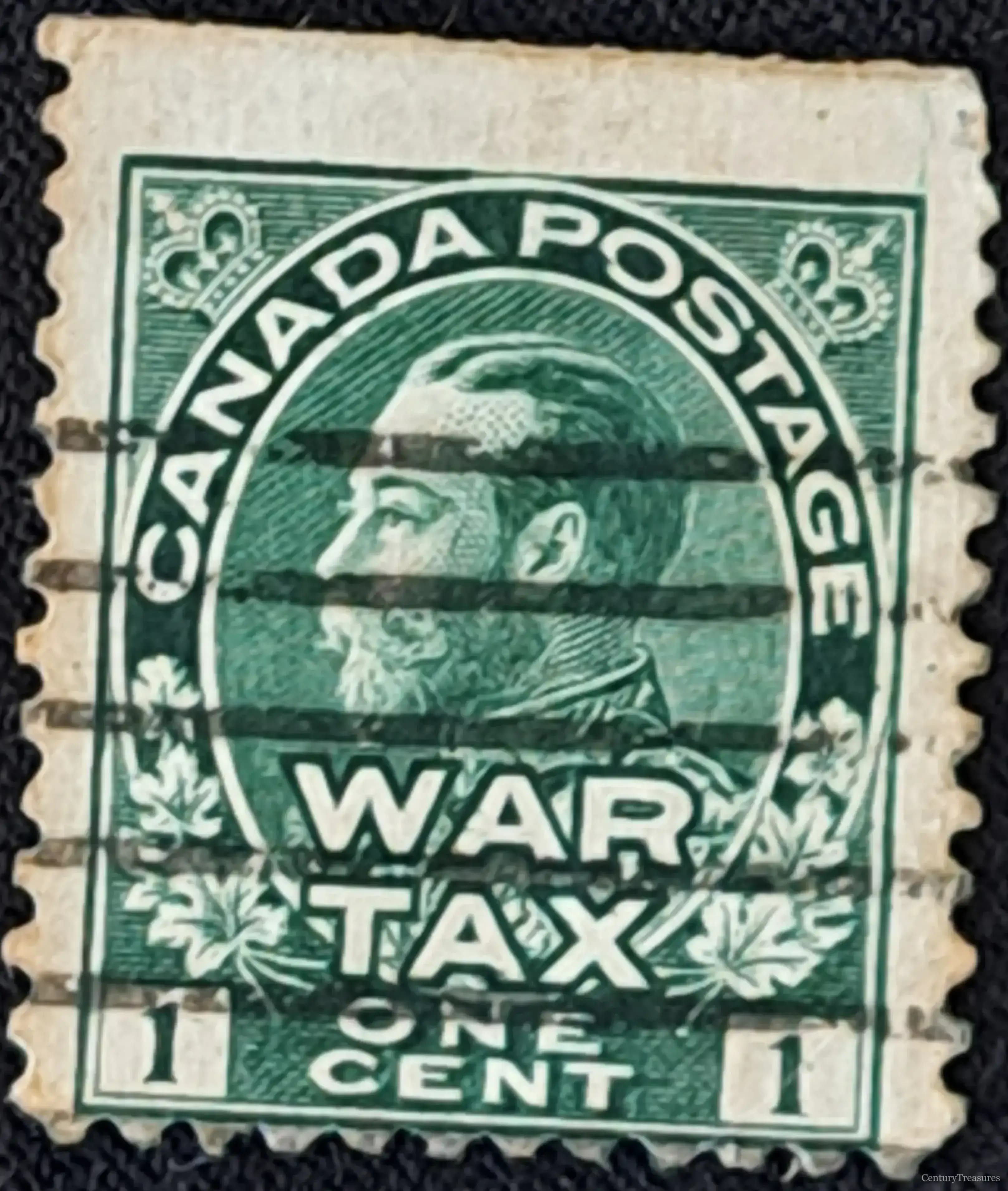 Canadian King George V War Tax