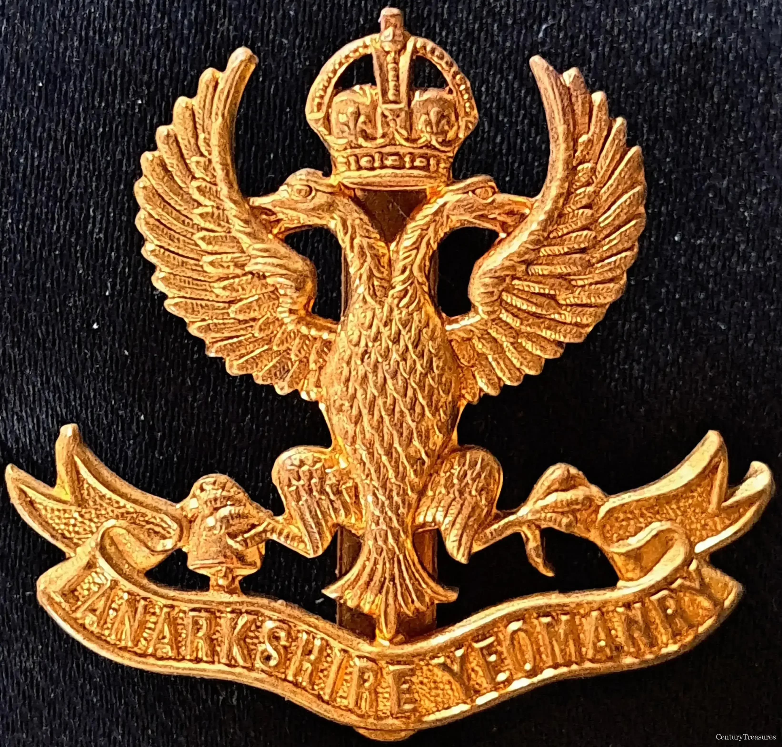Lanarkshire Yeomanry Cap Badge