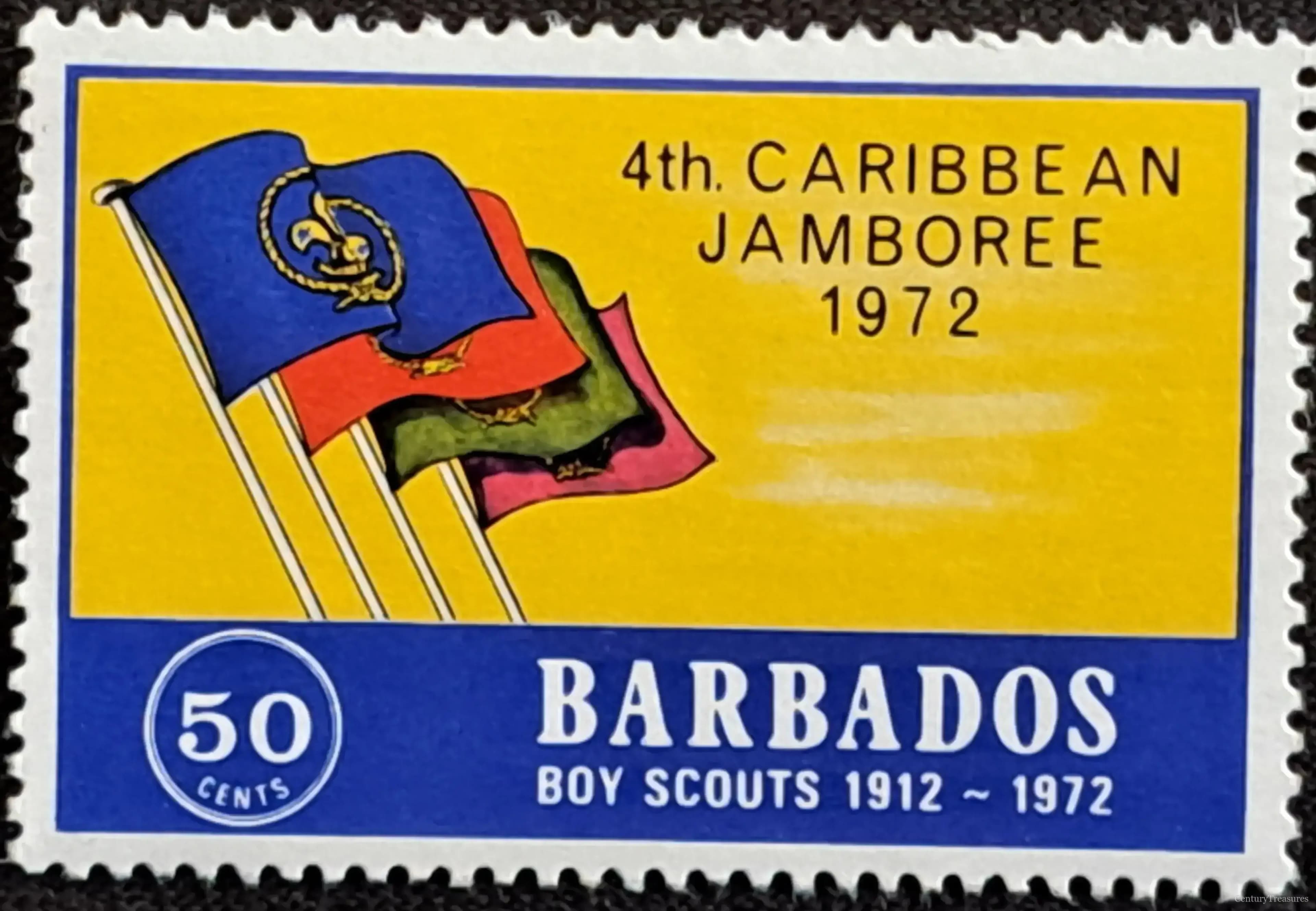The 4th Caribbean Jamboree and Scouting Diamond Jubilee Issue