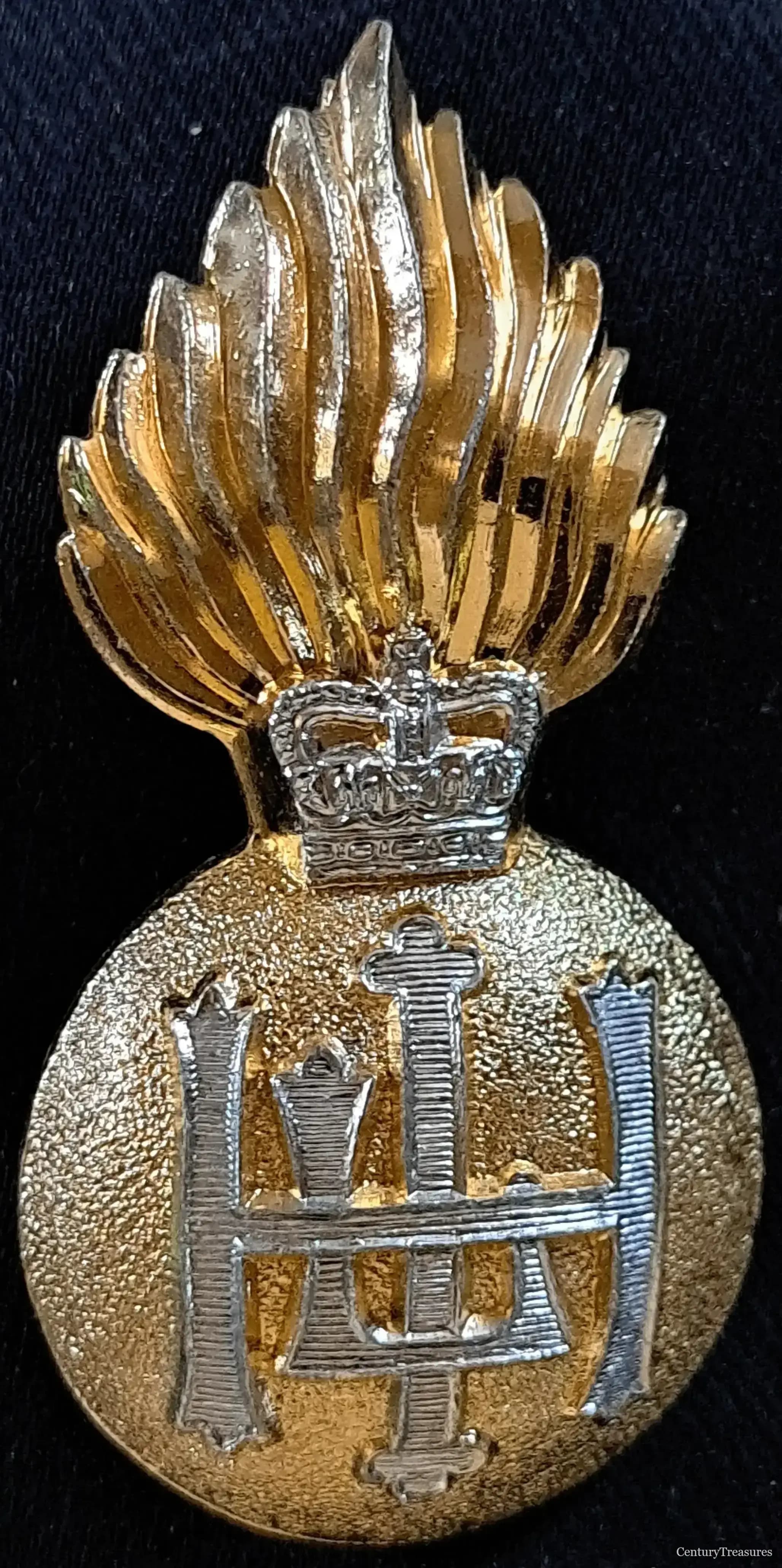 Royal Highland Fusiliers Staybrite Cap Badge