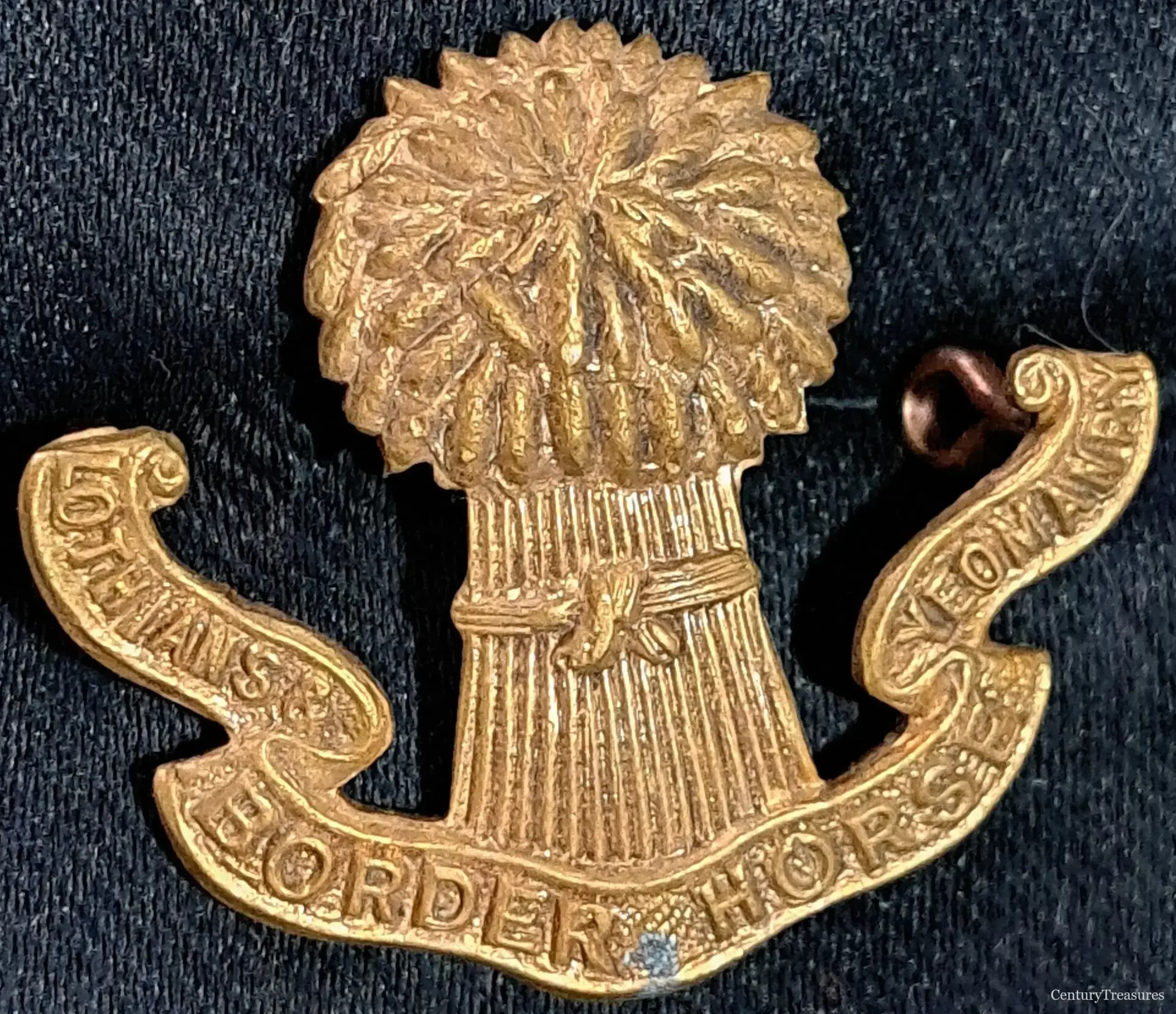 The Lothians and Border Horse Yeomanry Cap Badge