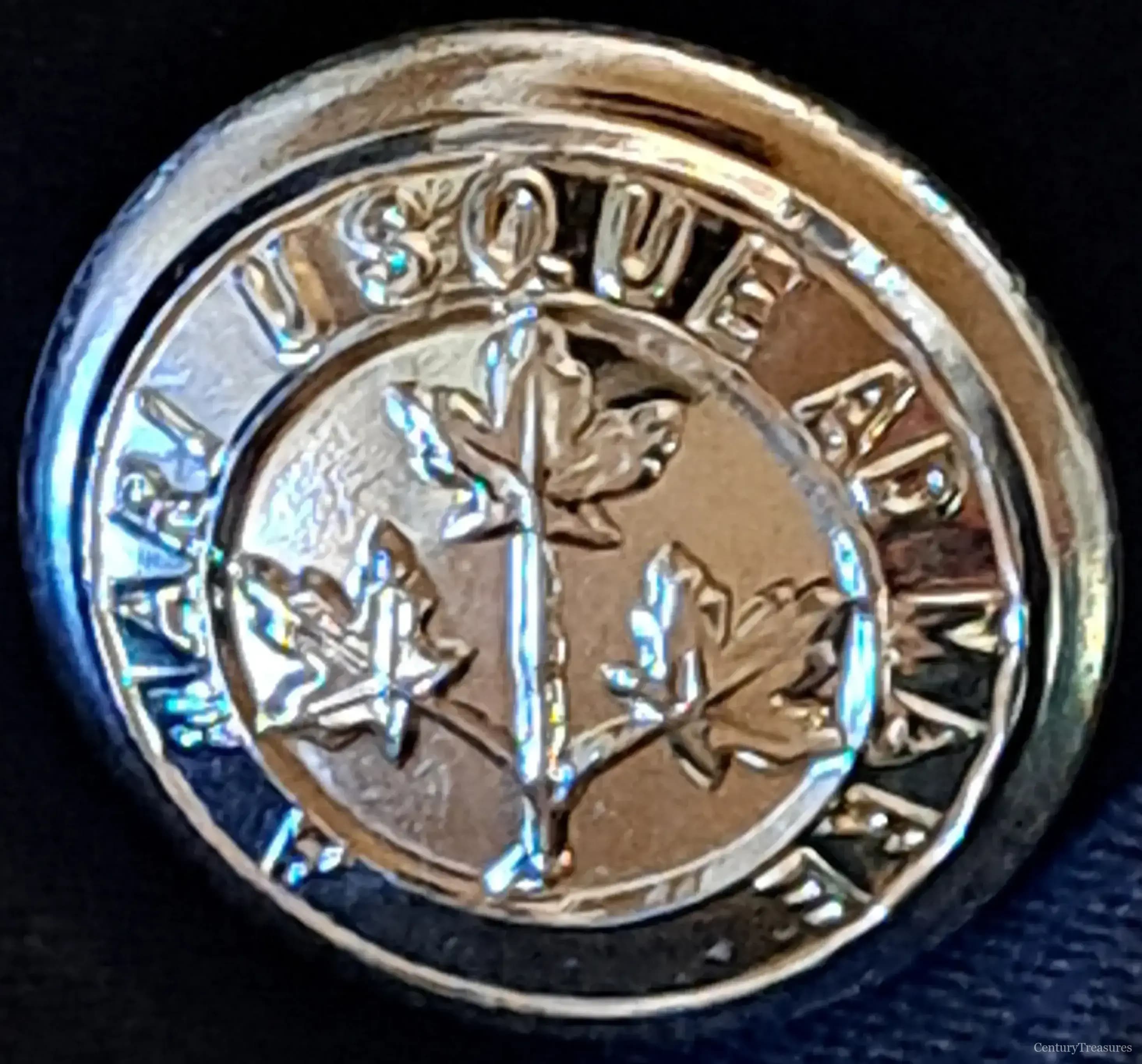 Canadian Army Guards Dress Button