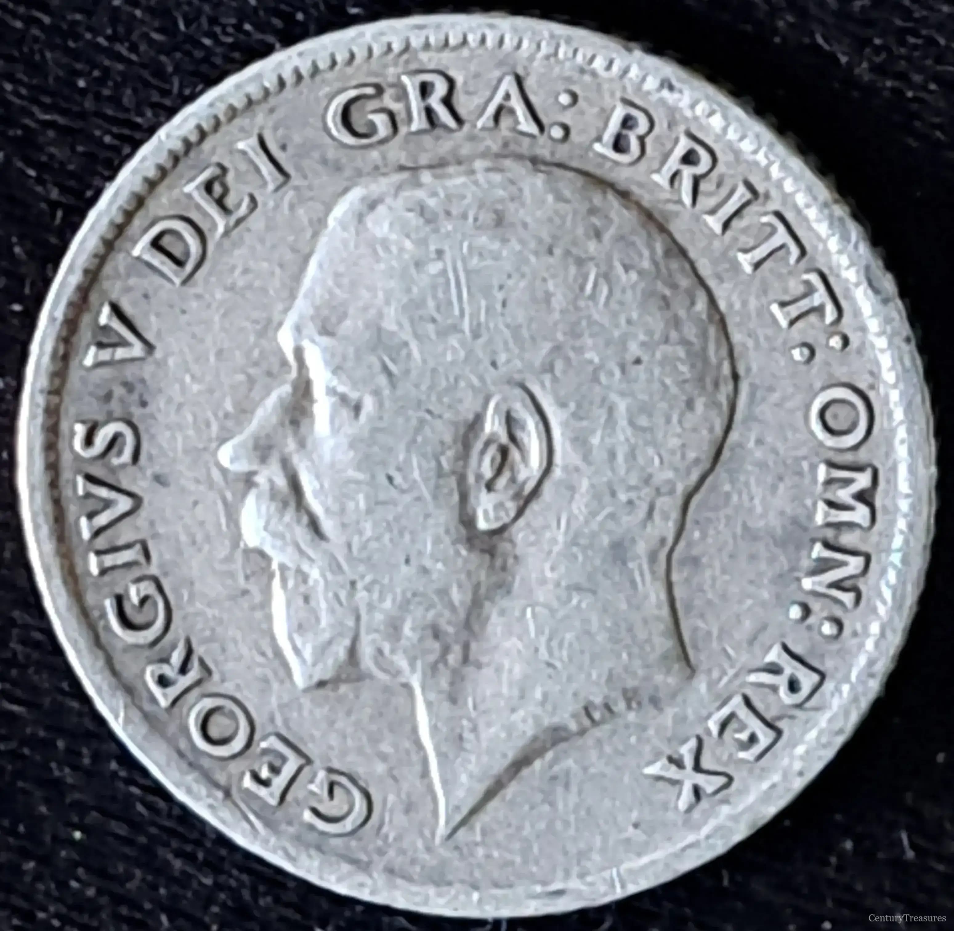 UK 1916 Sixpence