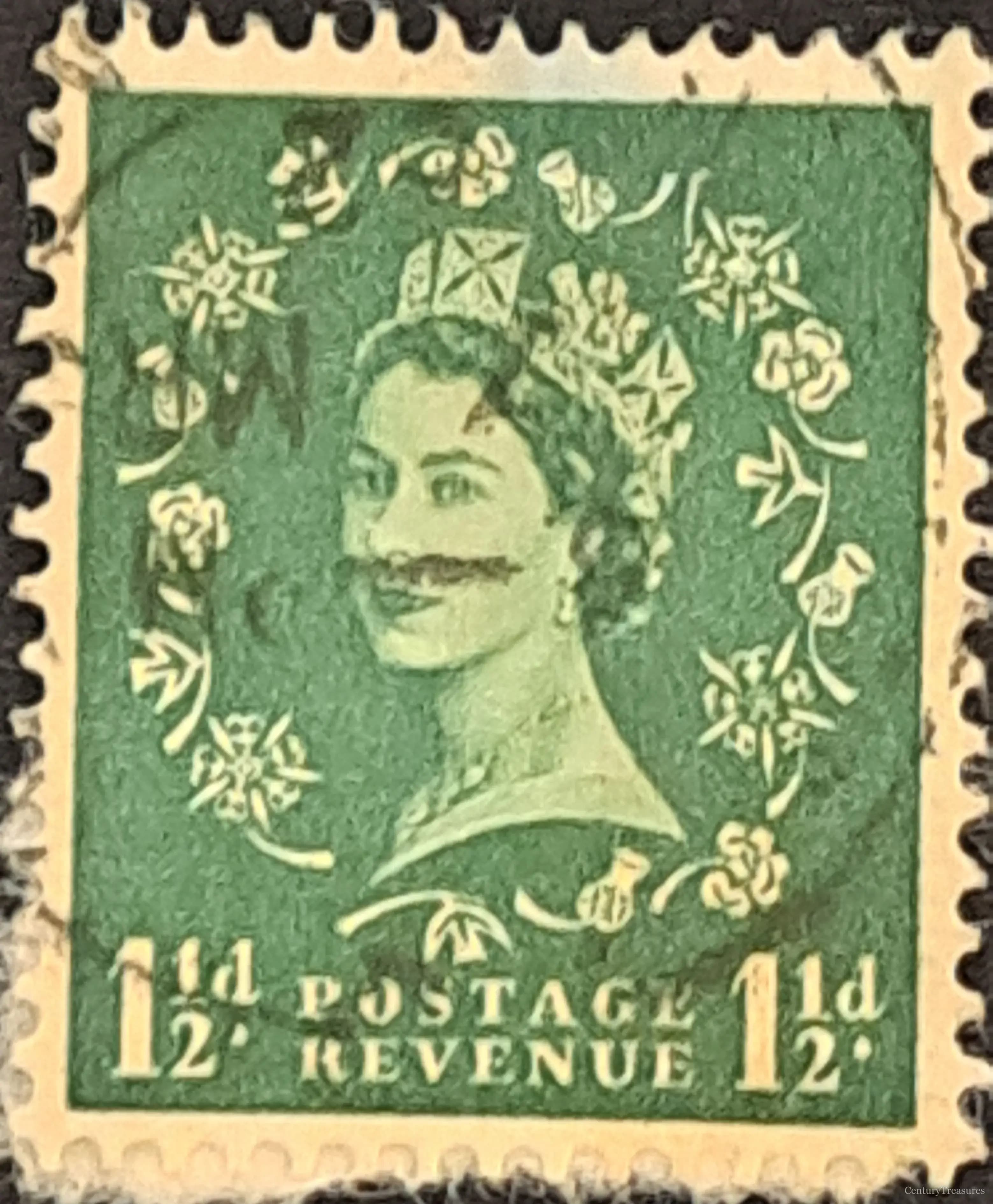UK Pre-Decimal National Wilding Stamp